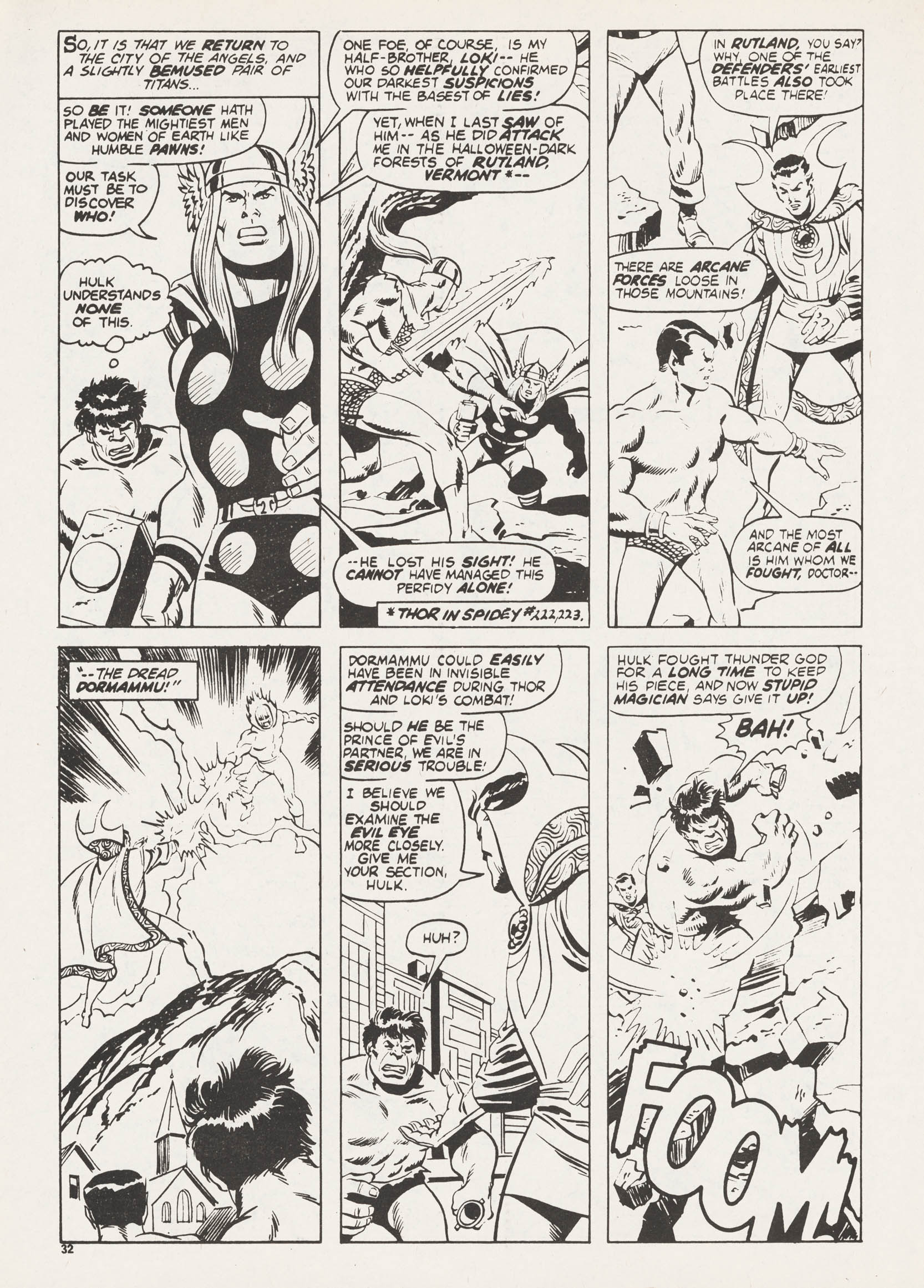 Read online Super Spider-Man and Captain Britain comic -  Issue #233 - 32