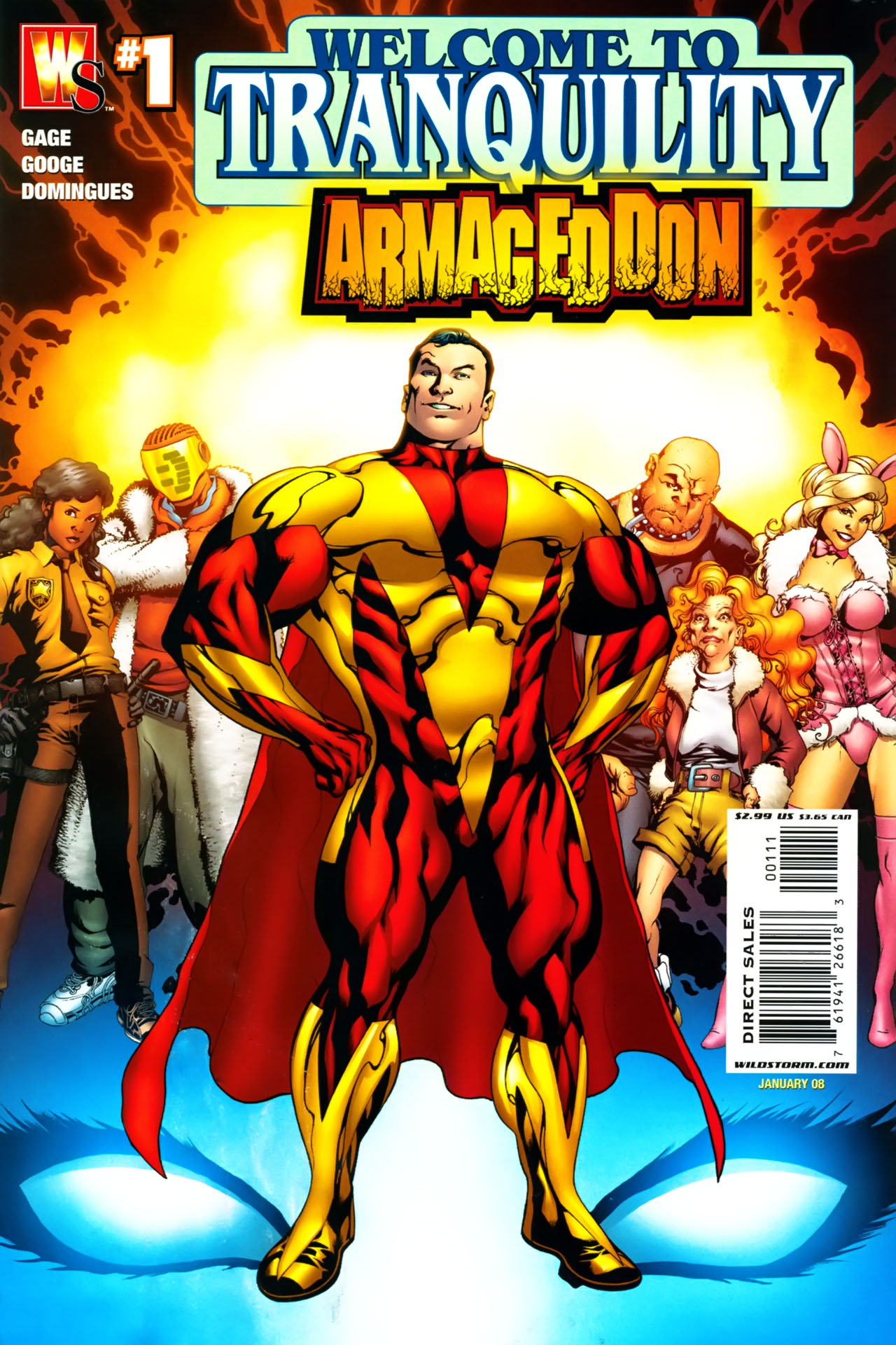 Read online Welcome To Tranquility: Armageddon comic -  Issue # Full - 1