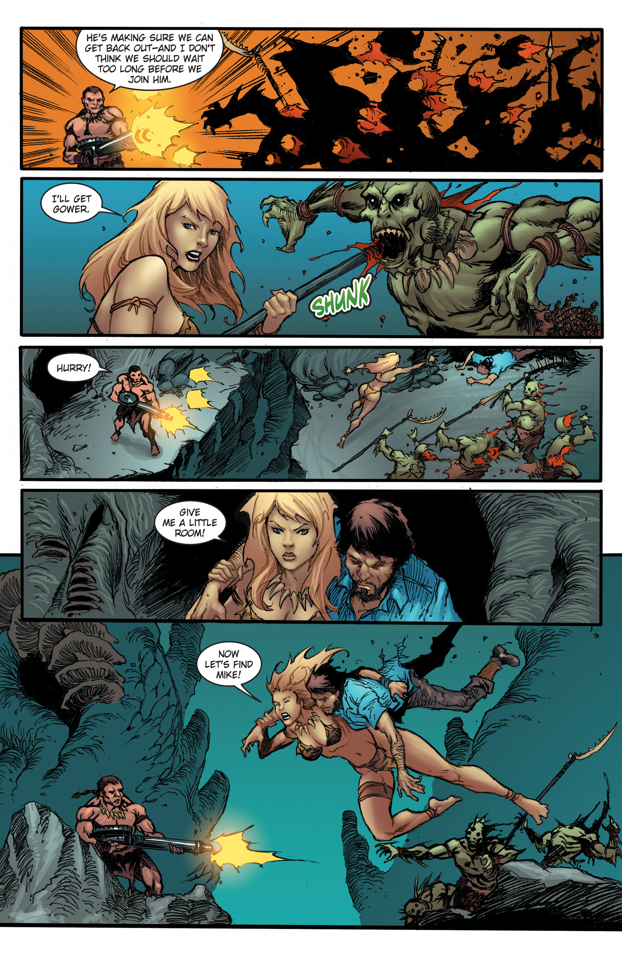 Read online Jungle Girl Season 2 comic -  Issue #5 - 10