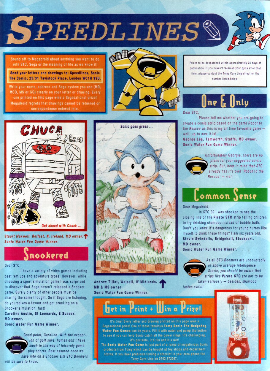Read online Sonic the Comic comic -  Issue #34 - 31
