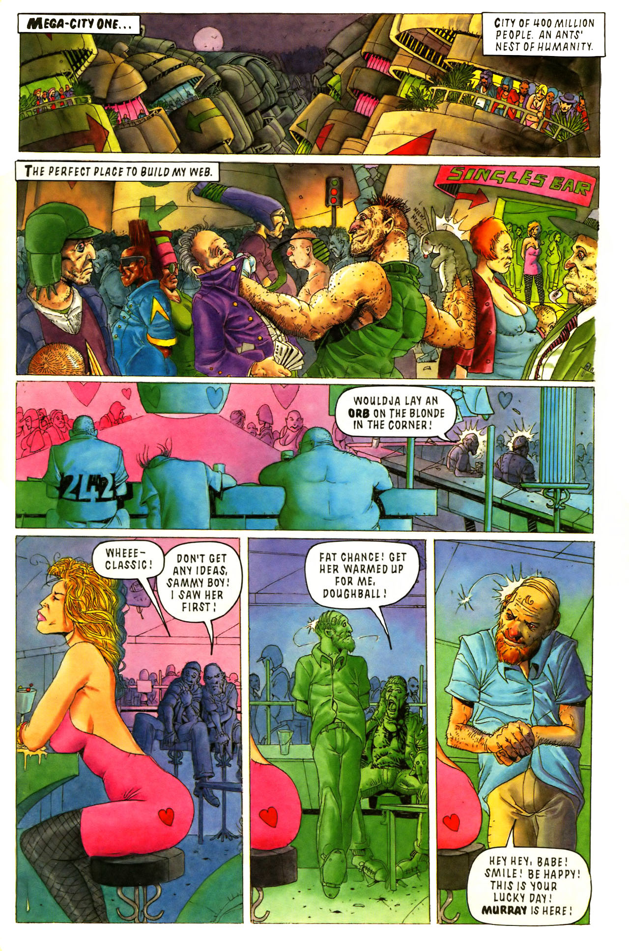 Read online Judge Dredd: The Megazine comic -  Issue #7 - 4