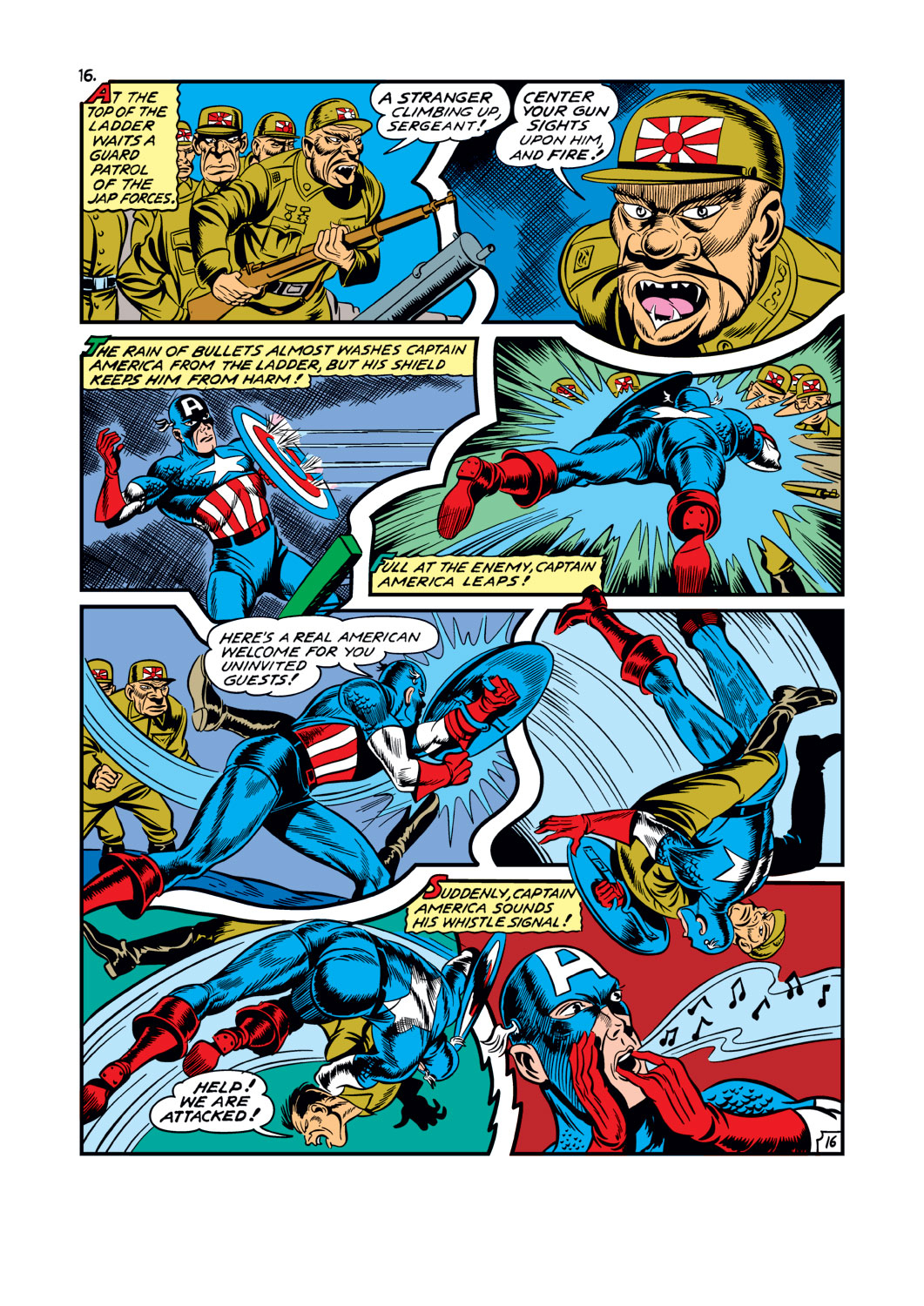 Read online Captain America Comics comic -  Issue #14 - 18