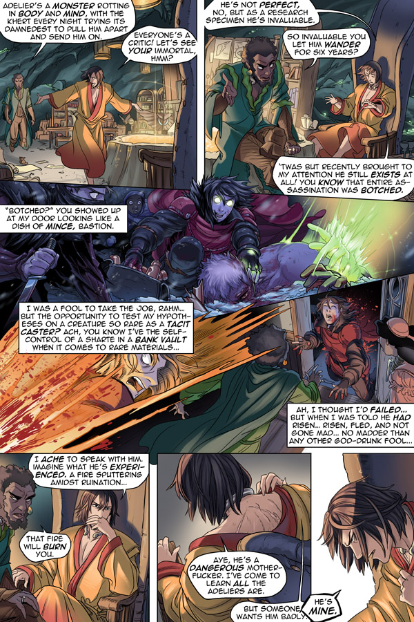 Read online Unsounded comic -  Issue #11 - 48