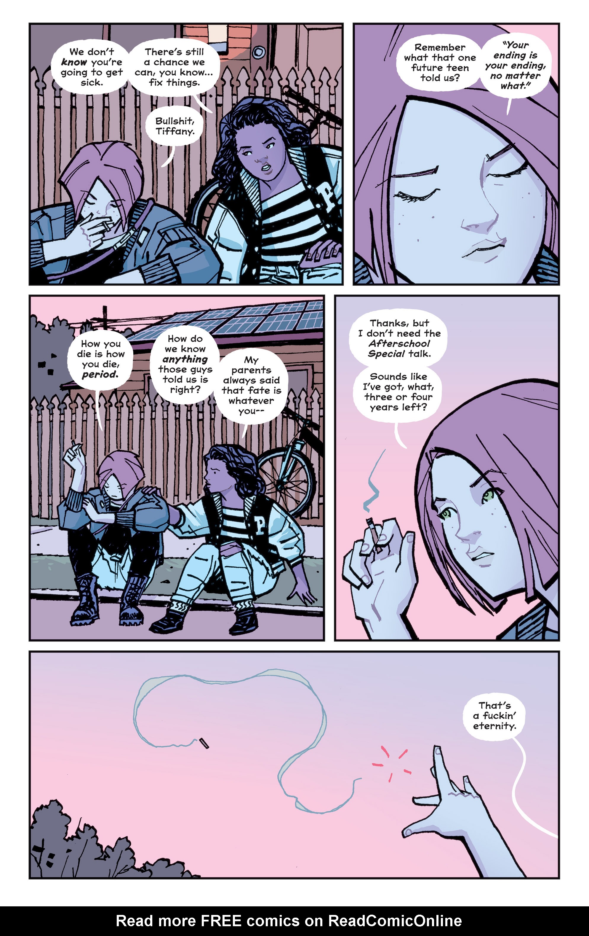 Read online Paper Girls comic -  Issue #8 - 9