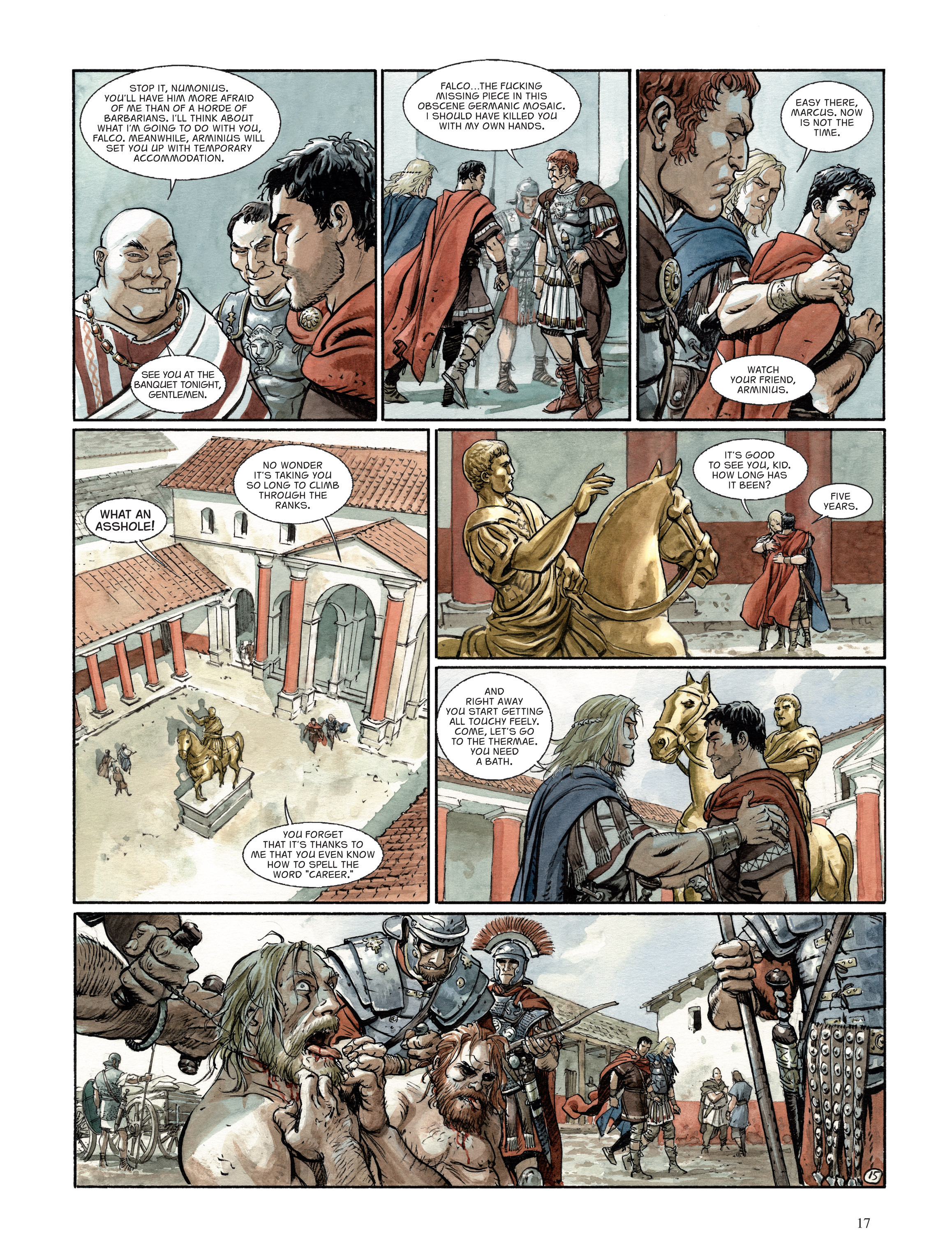 Read online The Eagles of Rome comic -  Issue # TPB 3 - 18