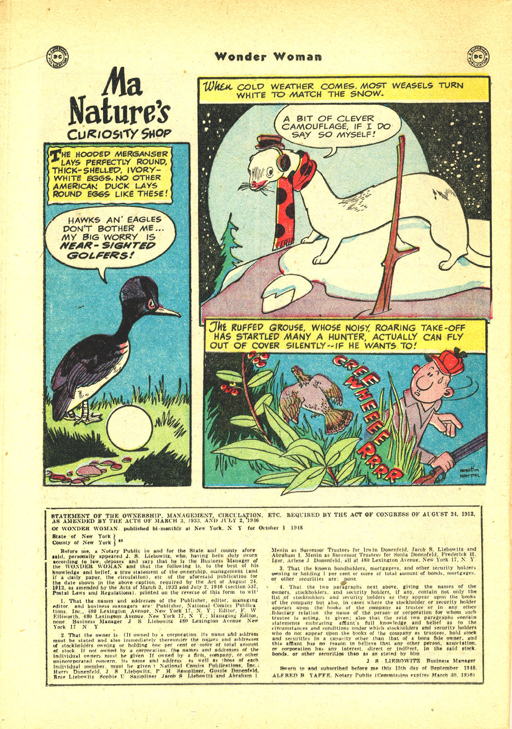 Read online Wonder Woman (1942) comic -  Issue #34 - 34