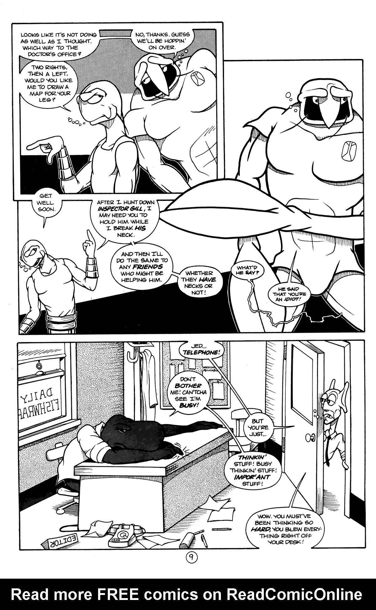 Read online Fish Shticks comic -  Issue #4 - 10