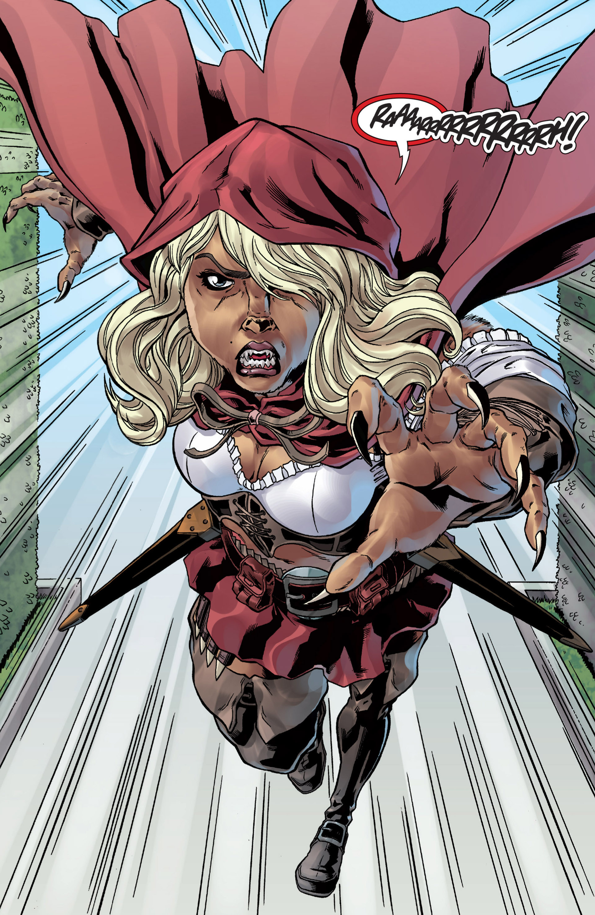 Read online Grimm Fairy Tales presents Robyn Hood vs. Red Riding Hood comic -  Issue # Full - 31