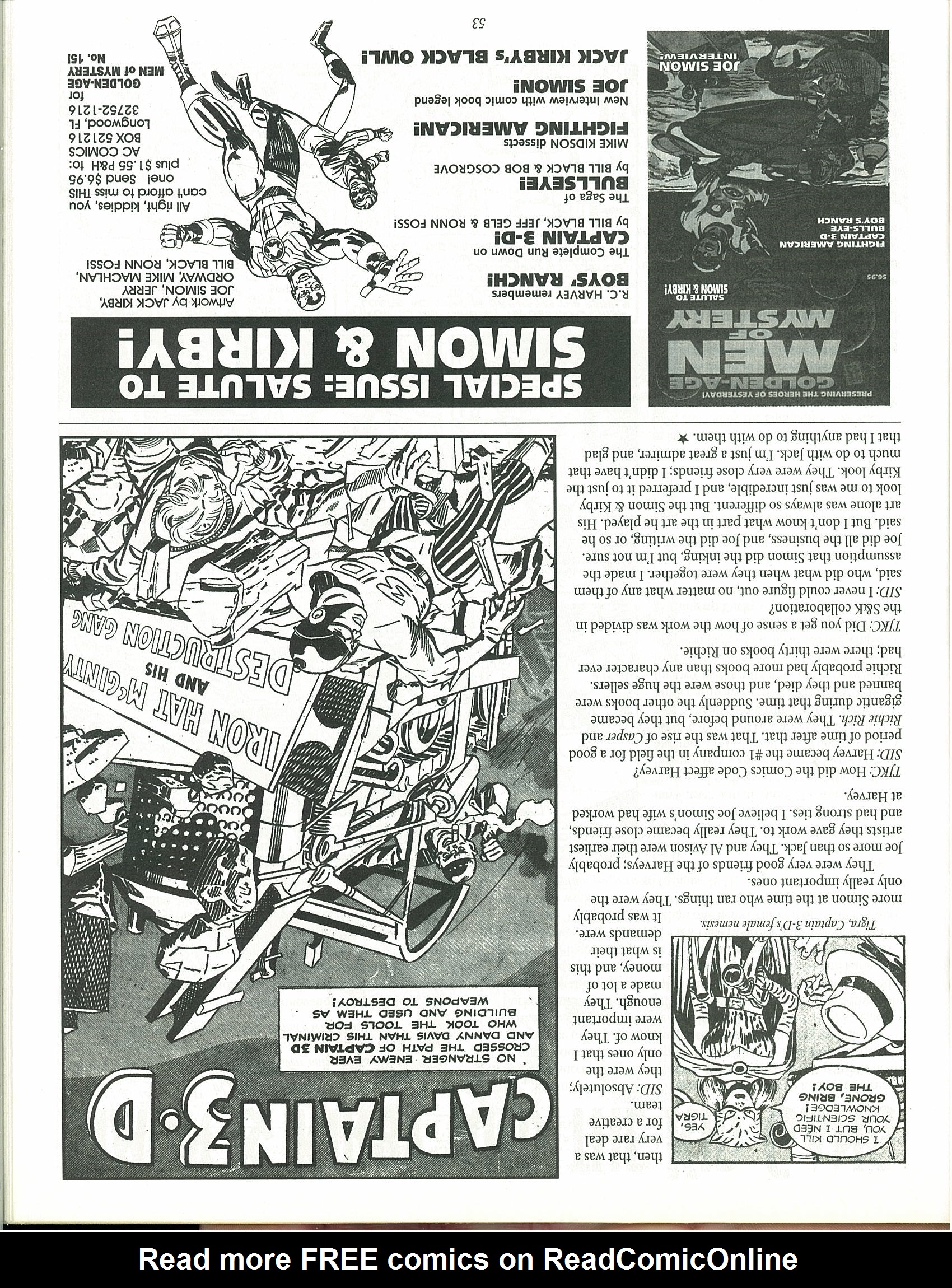 Read online The Jack Kirby Collector comic -  Issue #25 - 52