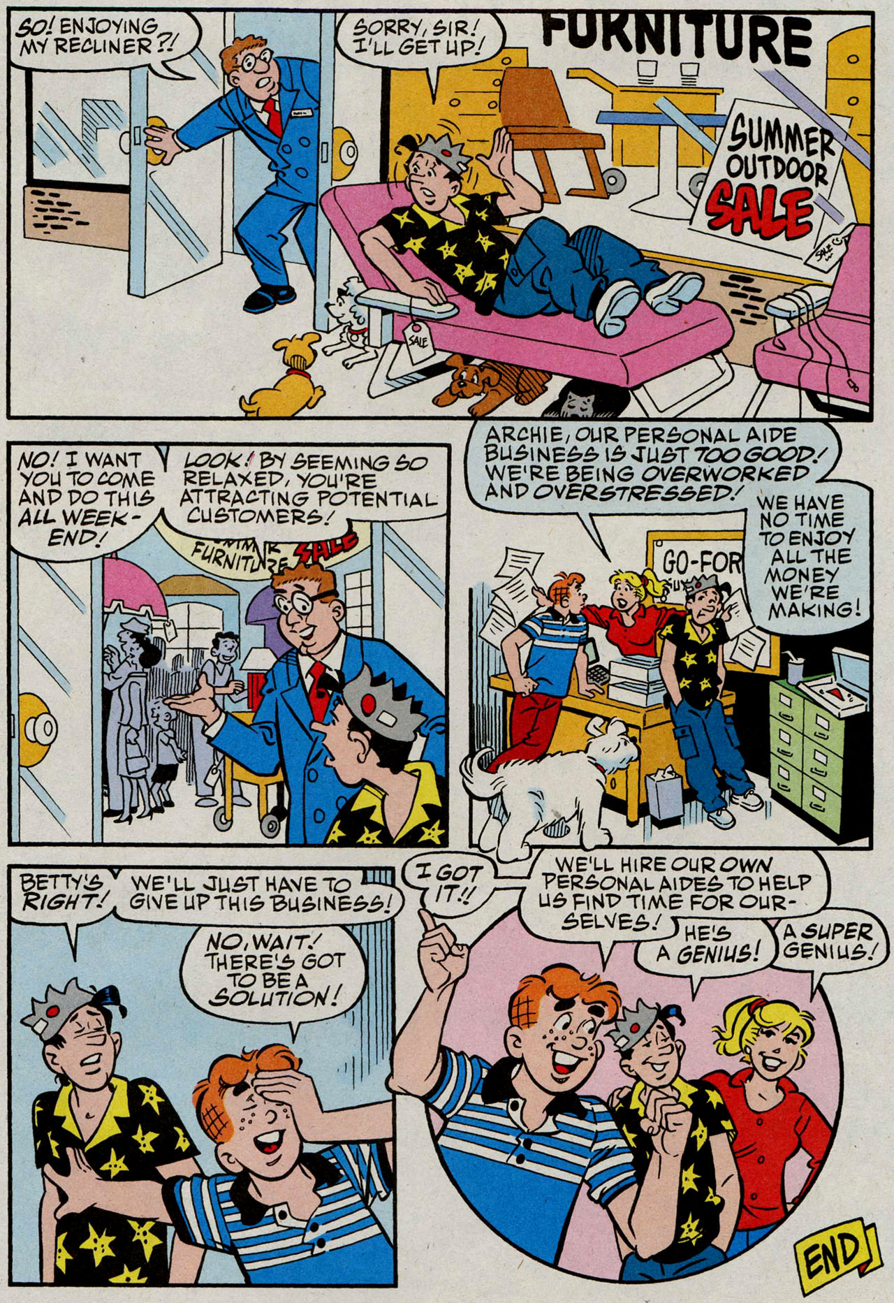 Read online Archie (1960) comic -  Issue #585 - 12