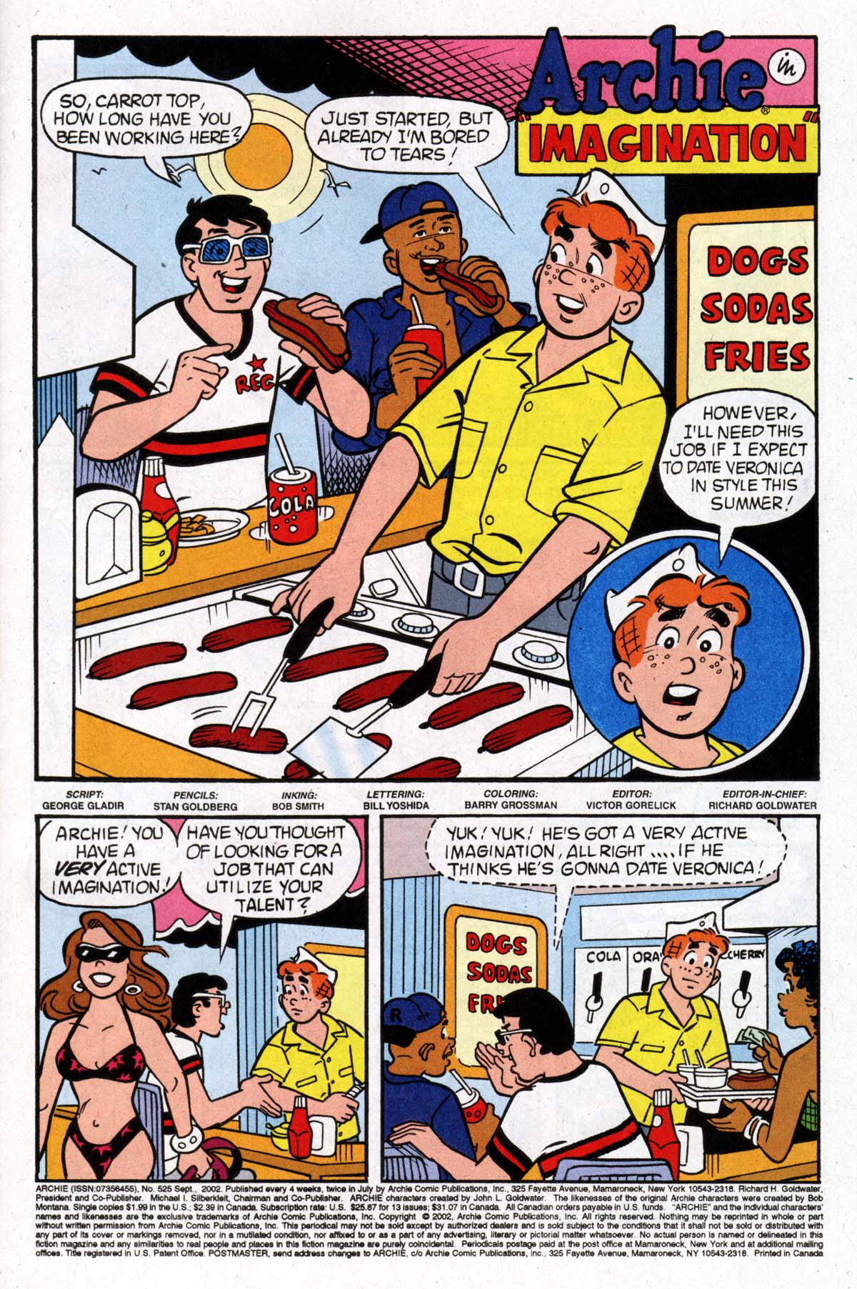 Read online Archie (1960) comic -  Issue #525 - 2