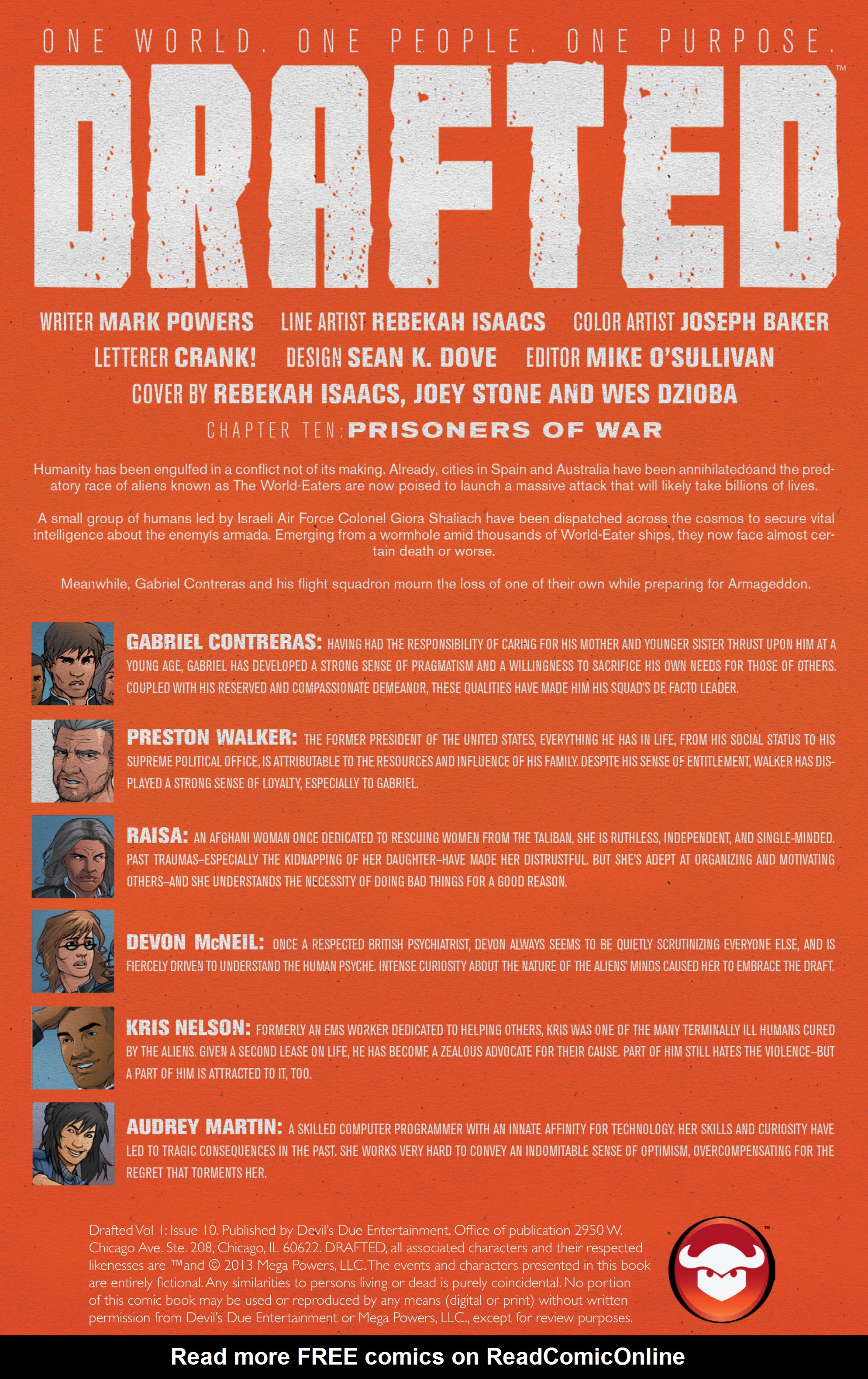 Read online Drafted comic -  Issue #10 - 2