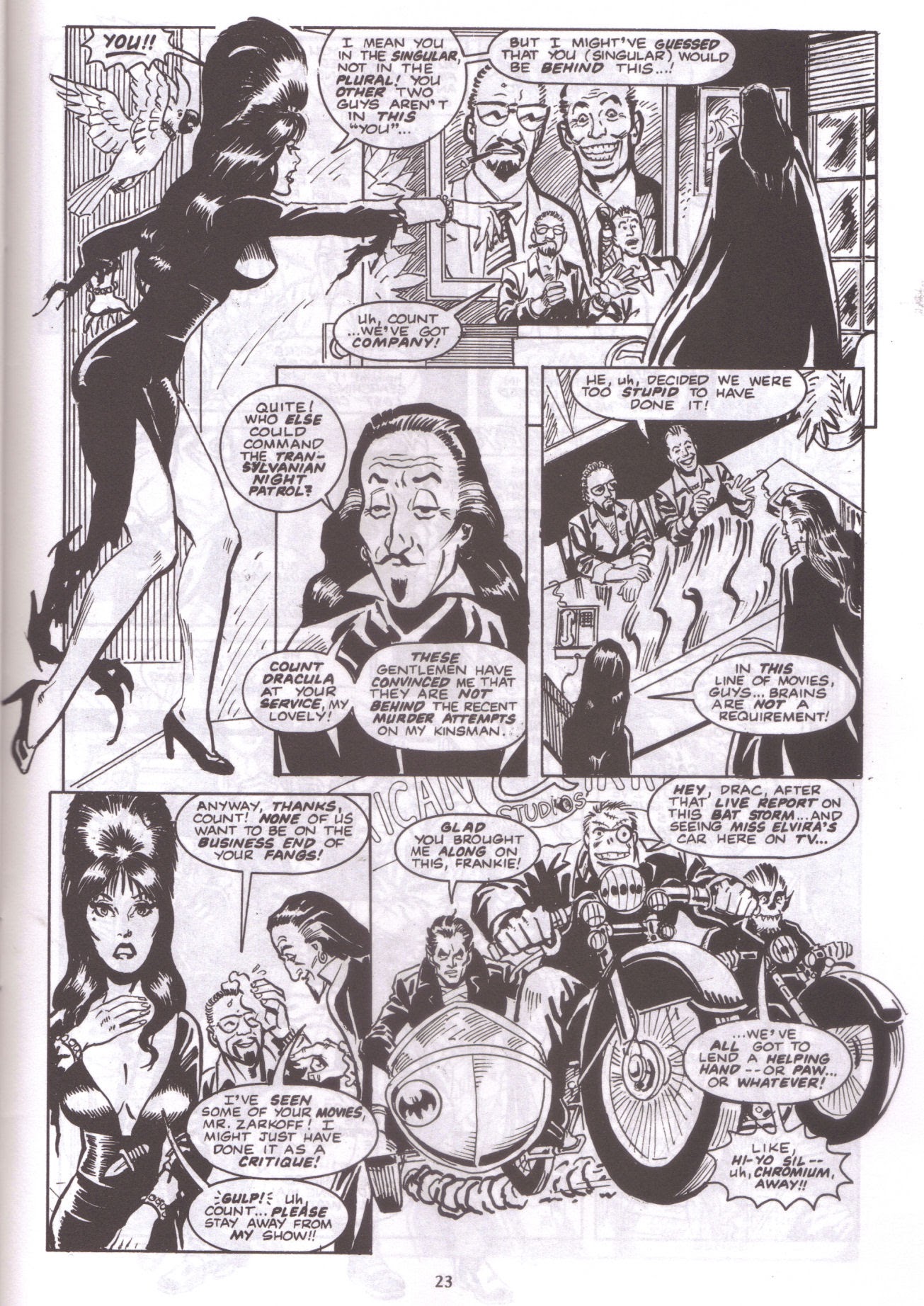 Read online Elvira, Mistress of the Dark comic -  Issue #29 - 22