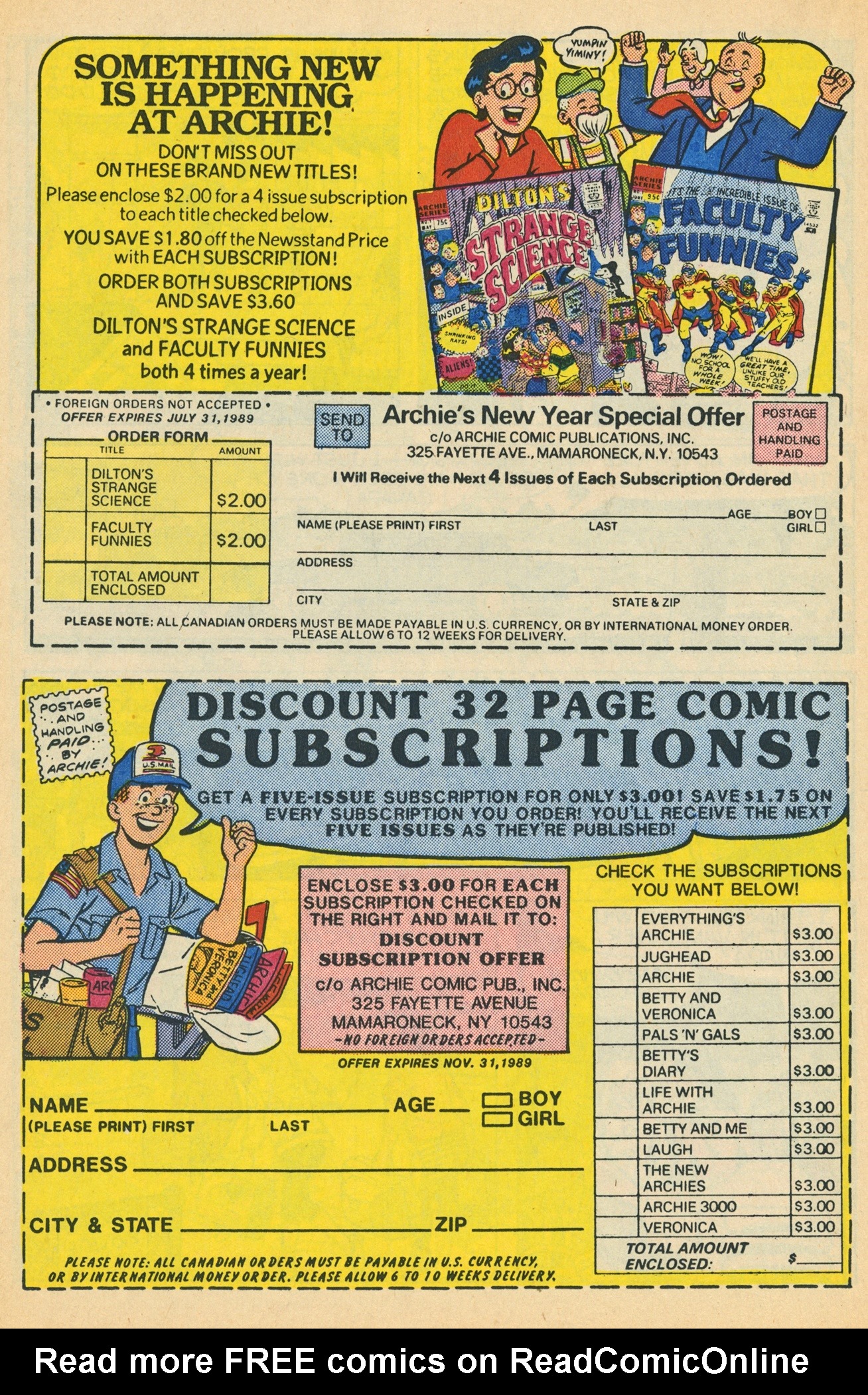 Read online Archie Giant Series Magazine comic -  Issue #595 - 18