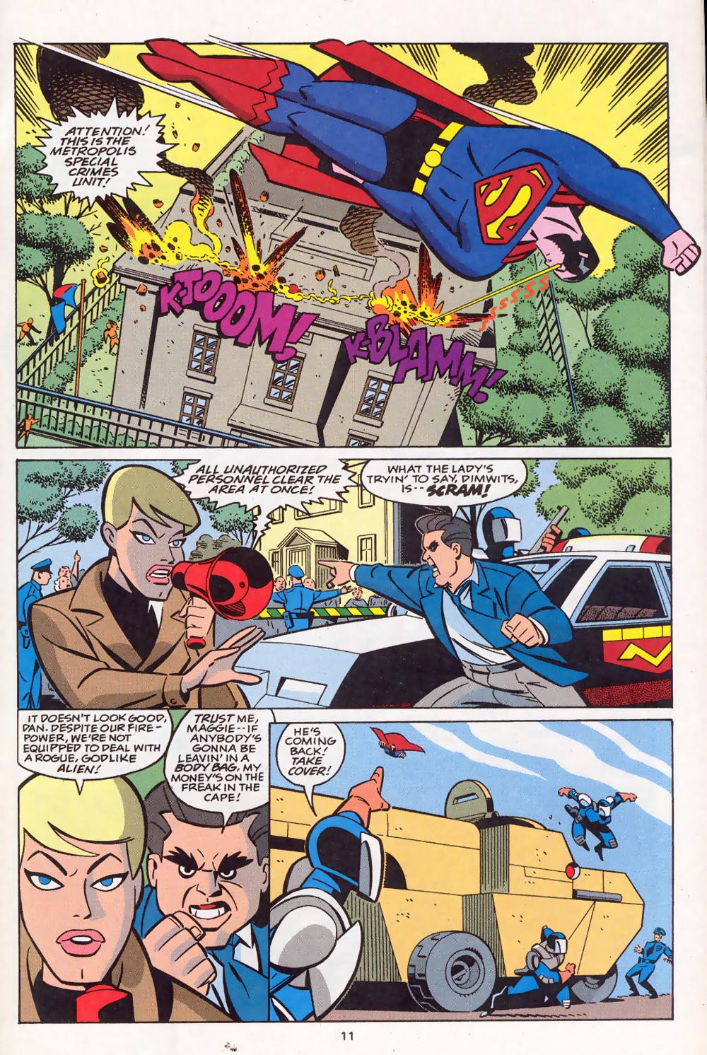 Read online Superman Adventures comic -  Issue #1 - 13