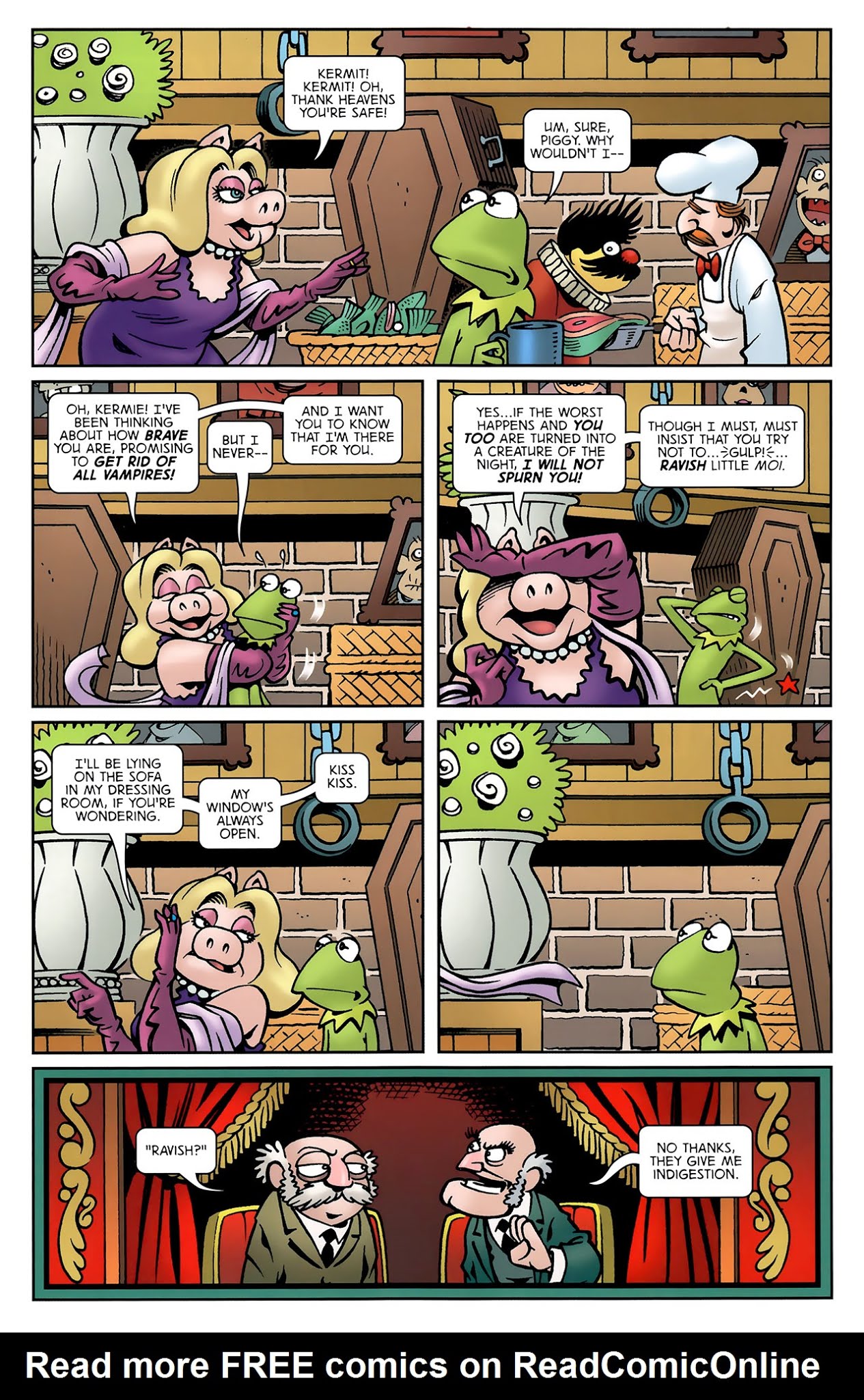 Read online The Muppet Show: The Comic Book comic -  Issue #8 - 14