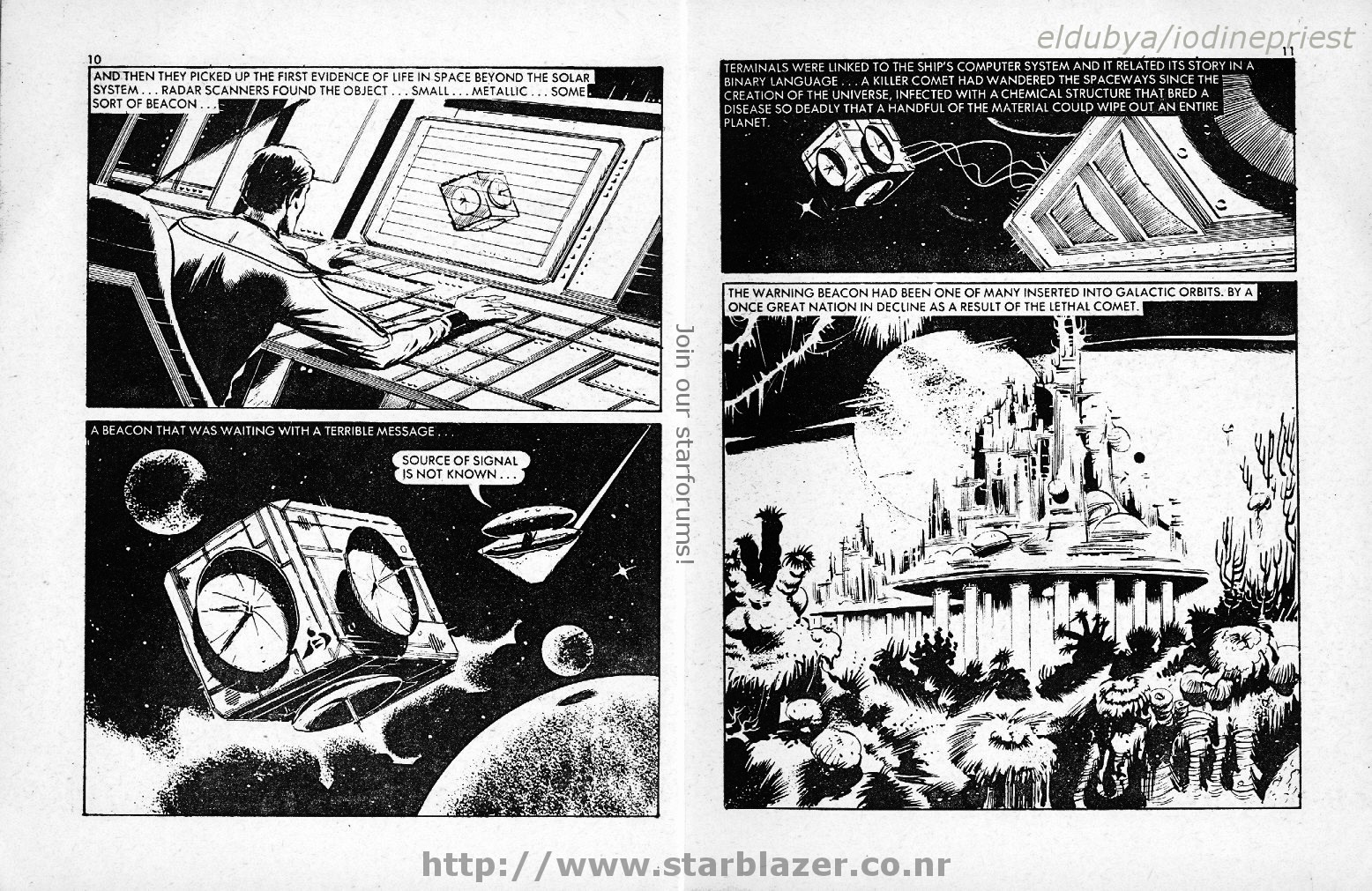 Read online Starblazer comic -  Issue #120 - 7