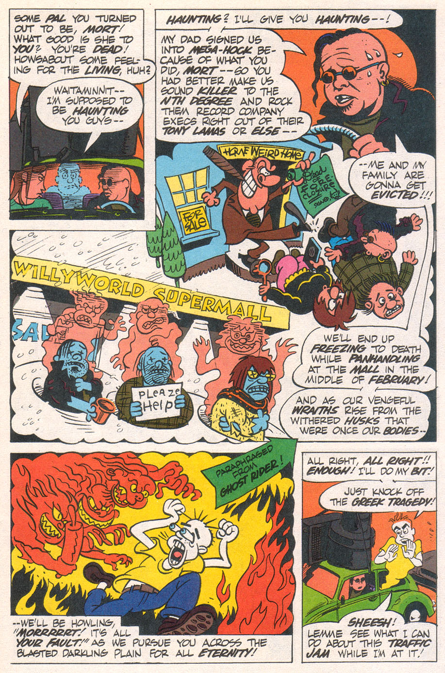 Read online Mort The Dead Teenager comic -  Issue #3 - 5