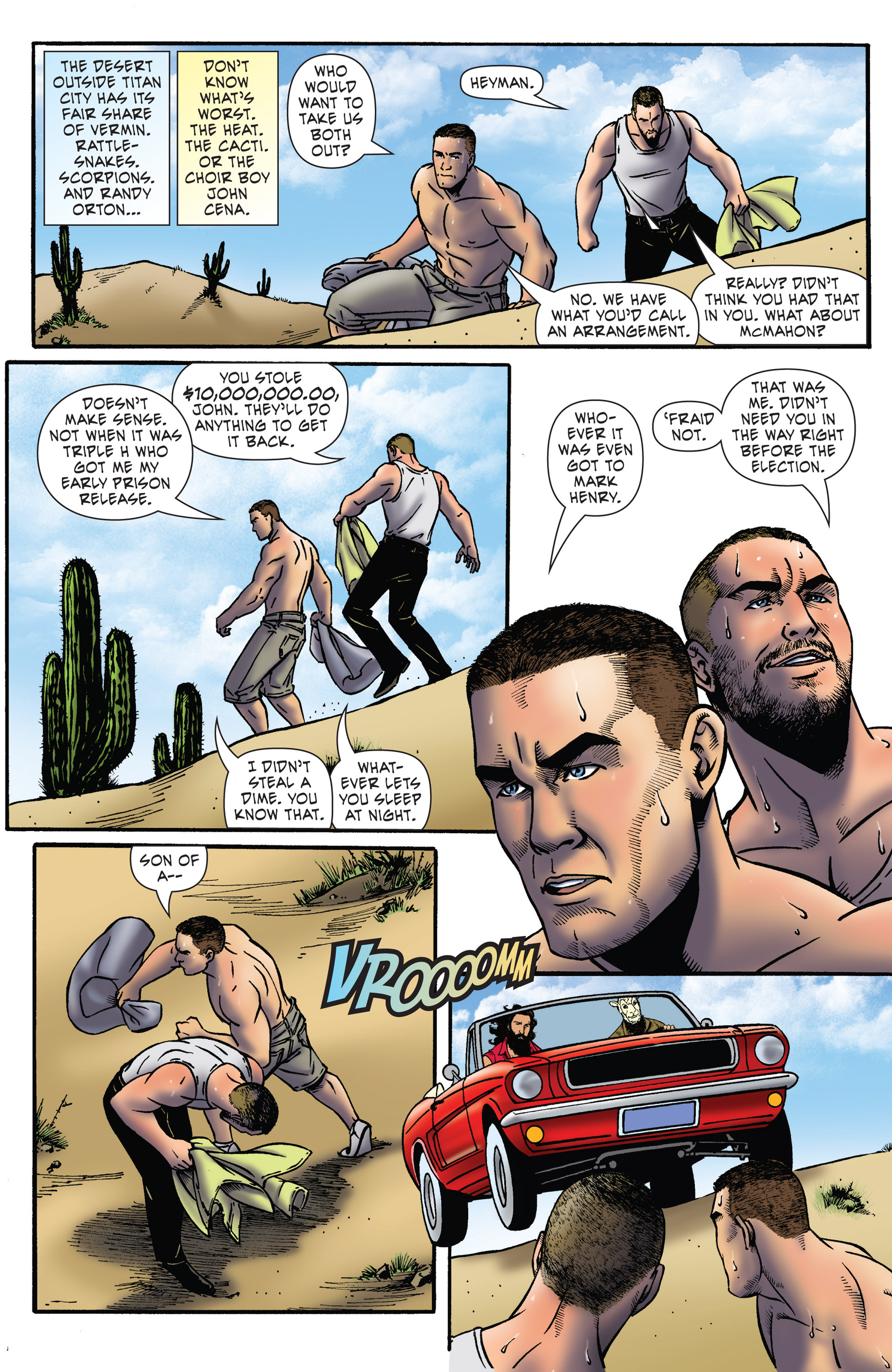 Read online WWE Superstars comic -  Issue #3 - 14