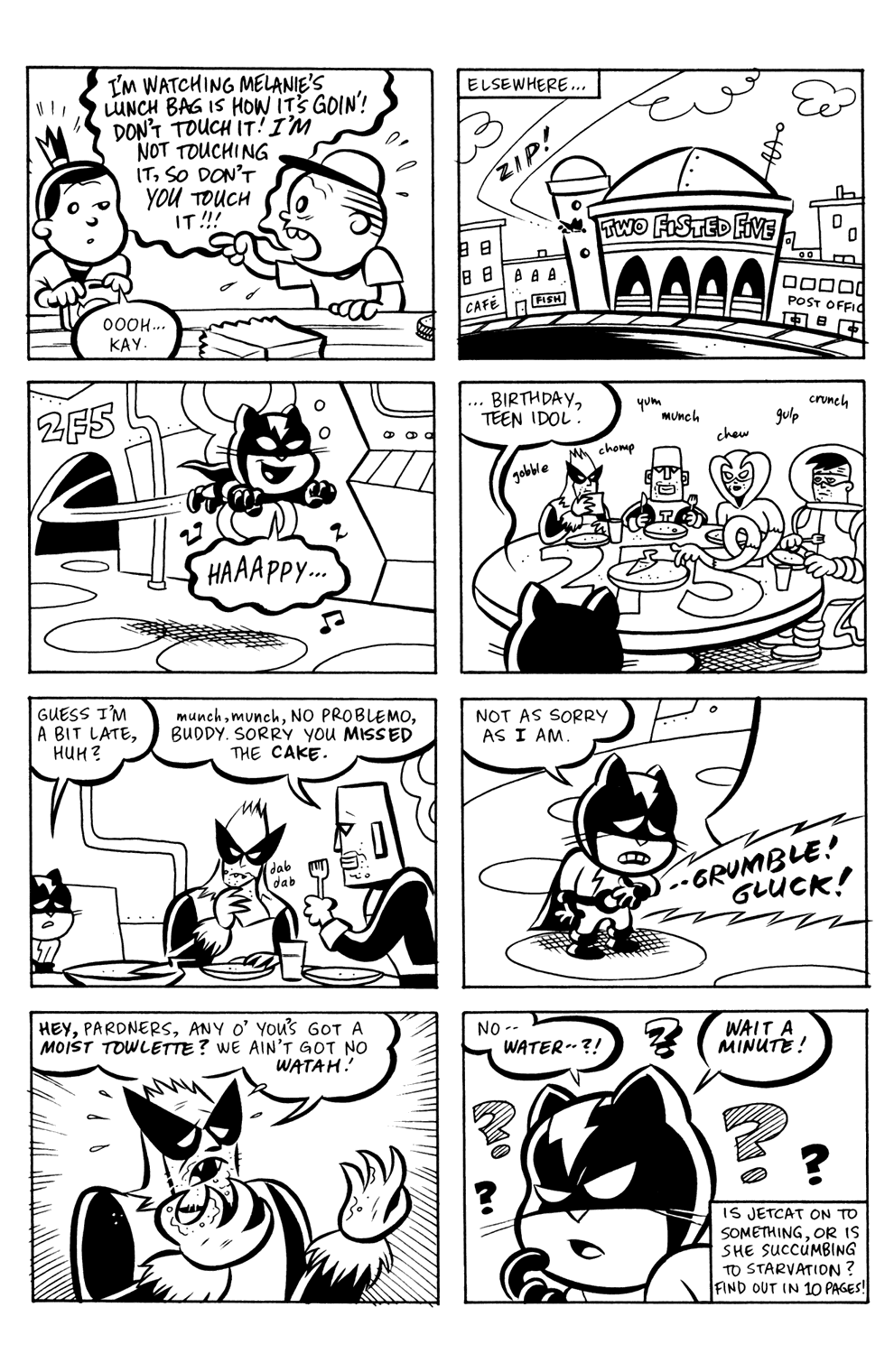 Read online Jetcat Clubhouse comic -  Issue #3 - 10