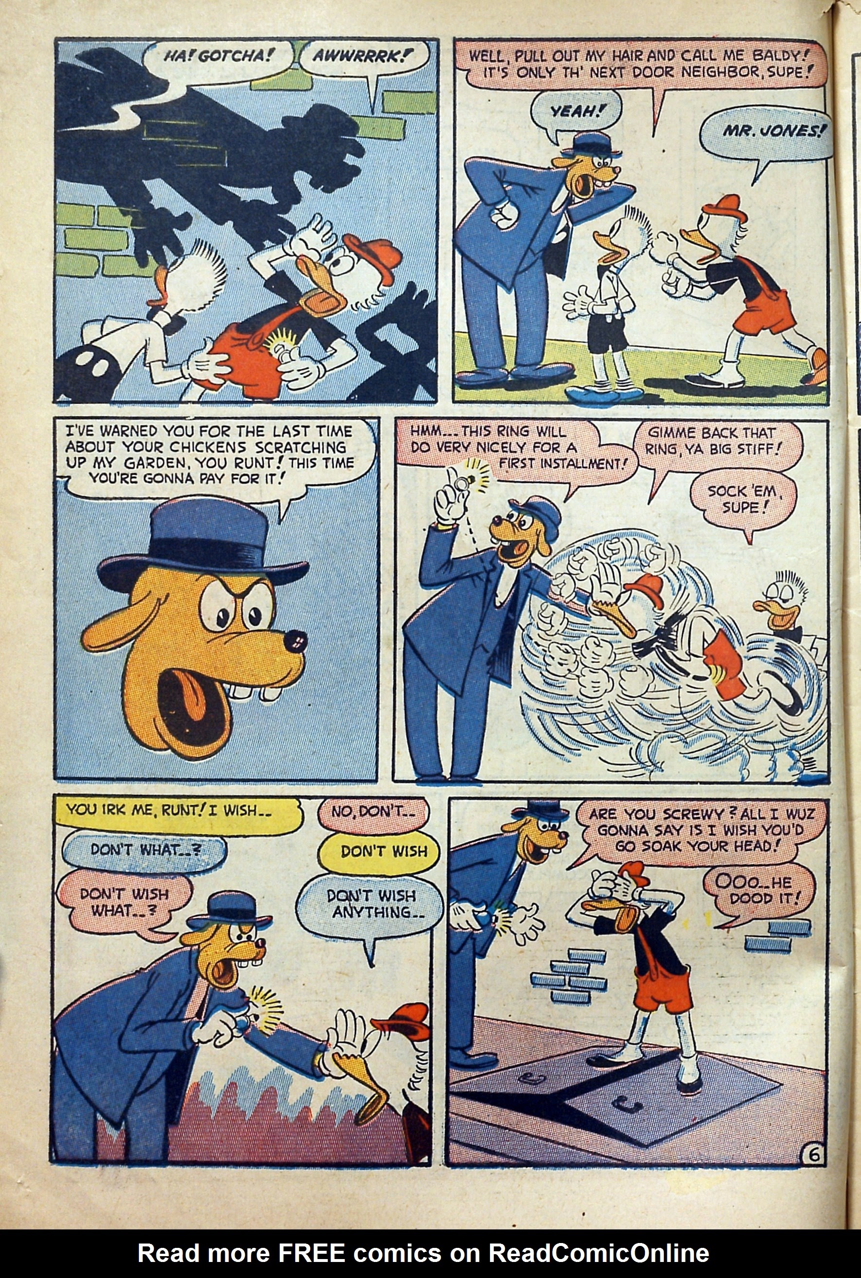 Read online Super Duck Comics comic -  Issue #4 - 8