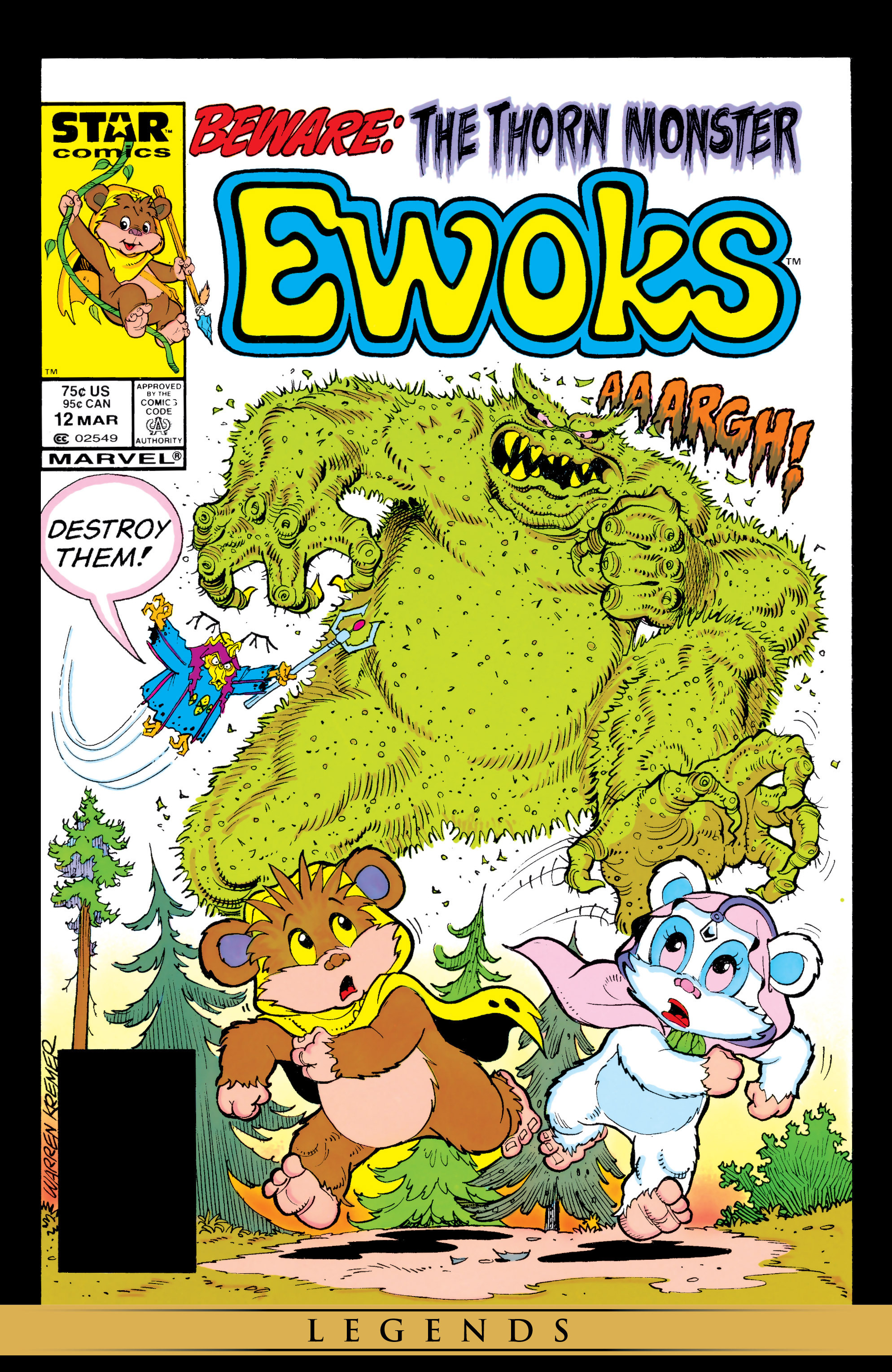 Read online Ewoks comic -  Issue #12 - 1