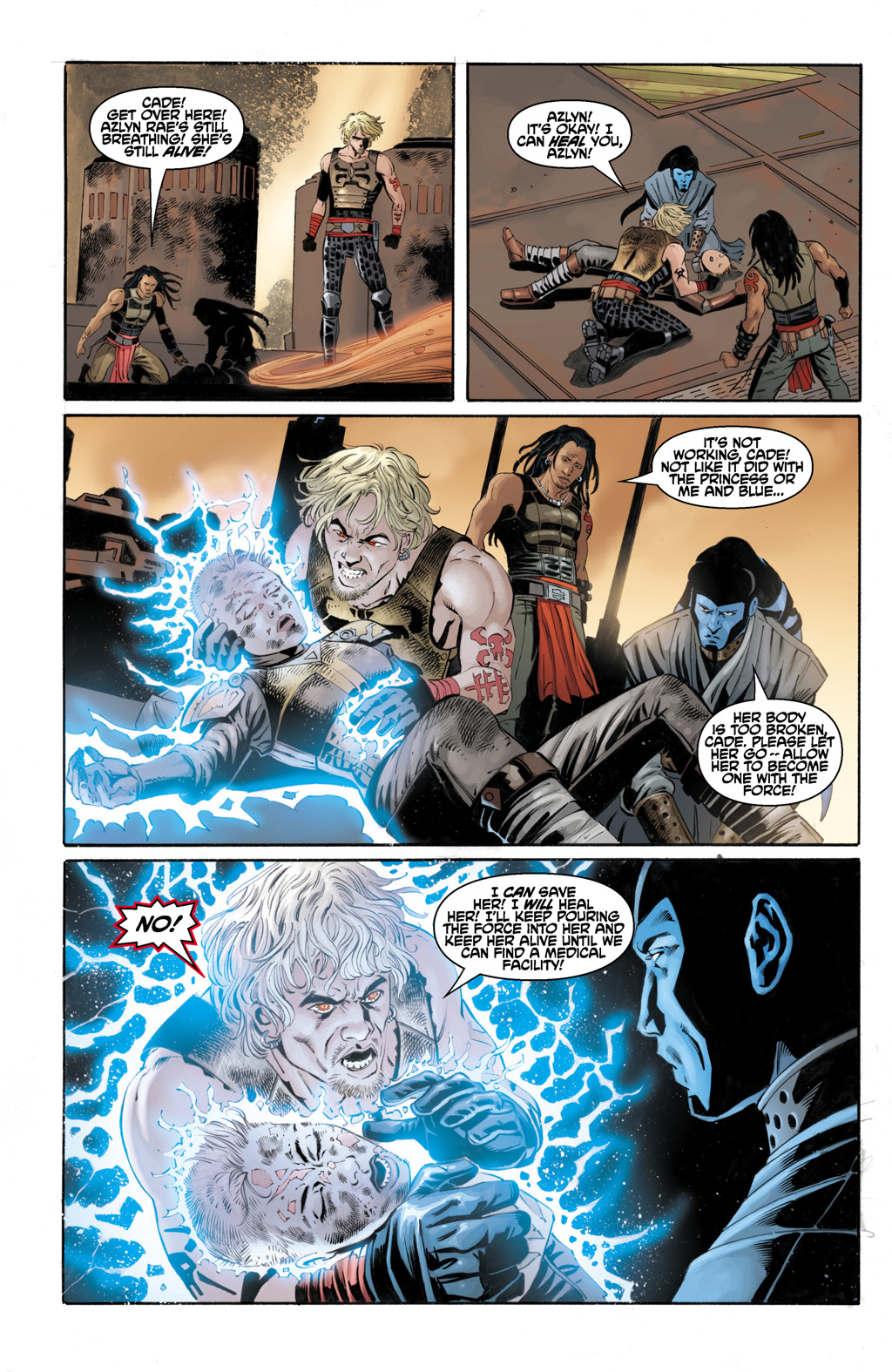 Read online Star Wars: Legacy (2006) comic -  Issue #31 - 19