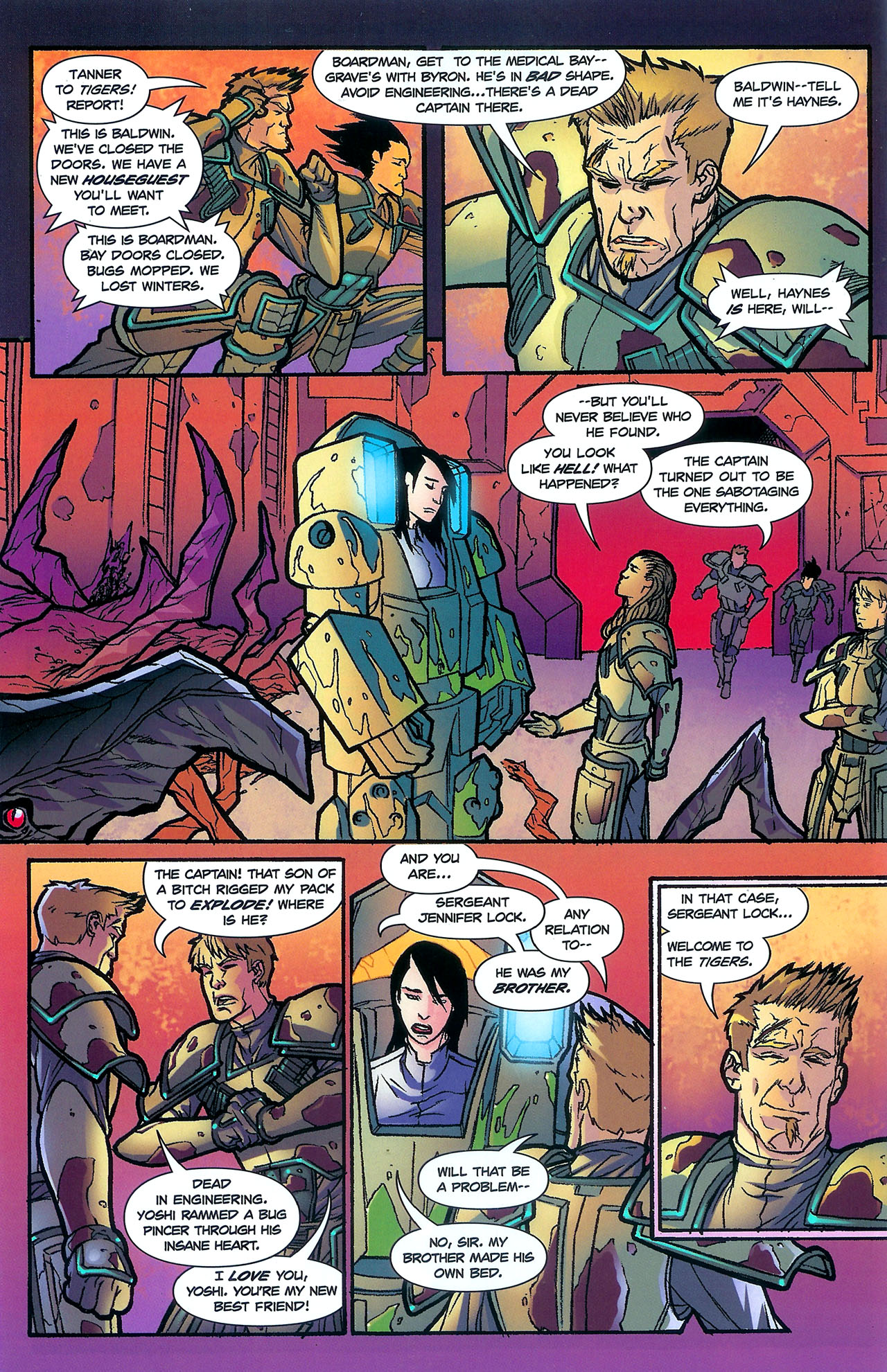 Read online Starship Troopers (2007) comic -  Issue #4 - 11