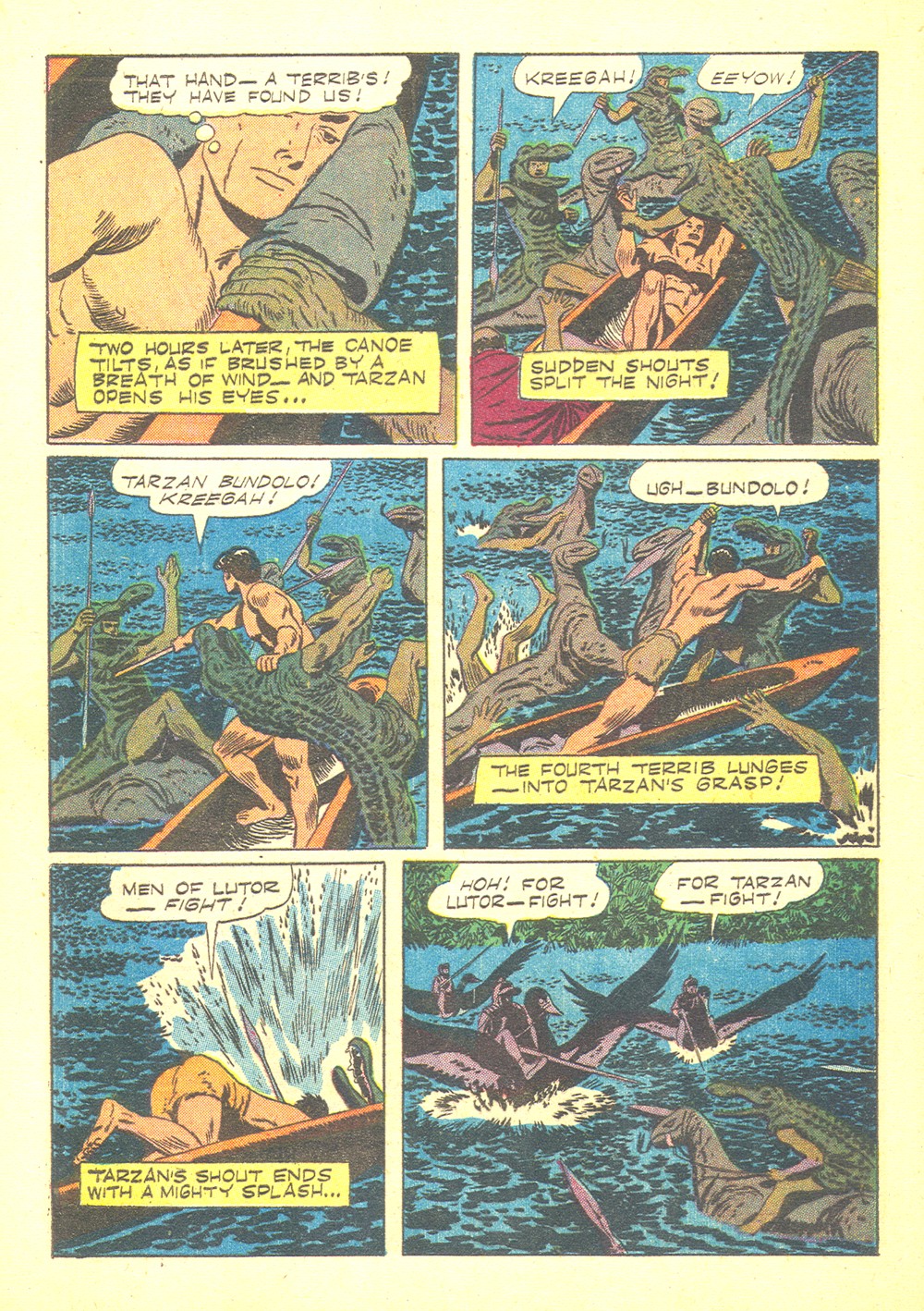 Read online Tarzan (1948) comic -  Issue #70 - 8