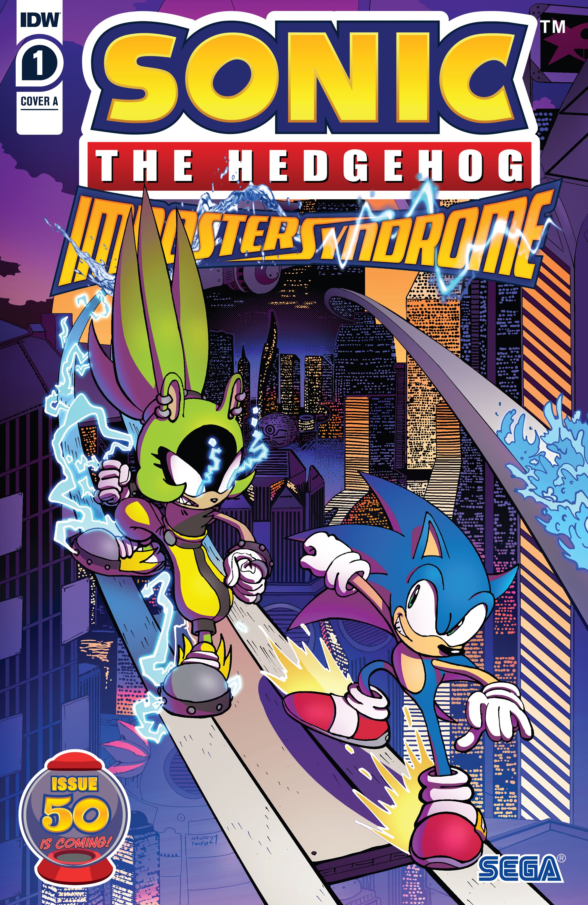 Read online Sonic the Hedgehog: Imposter Syndrome comic -  Issue #1 - 1