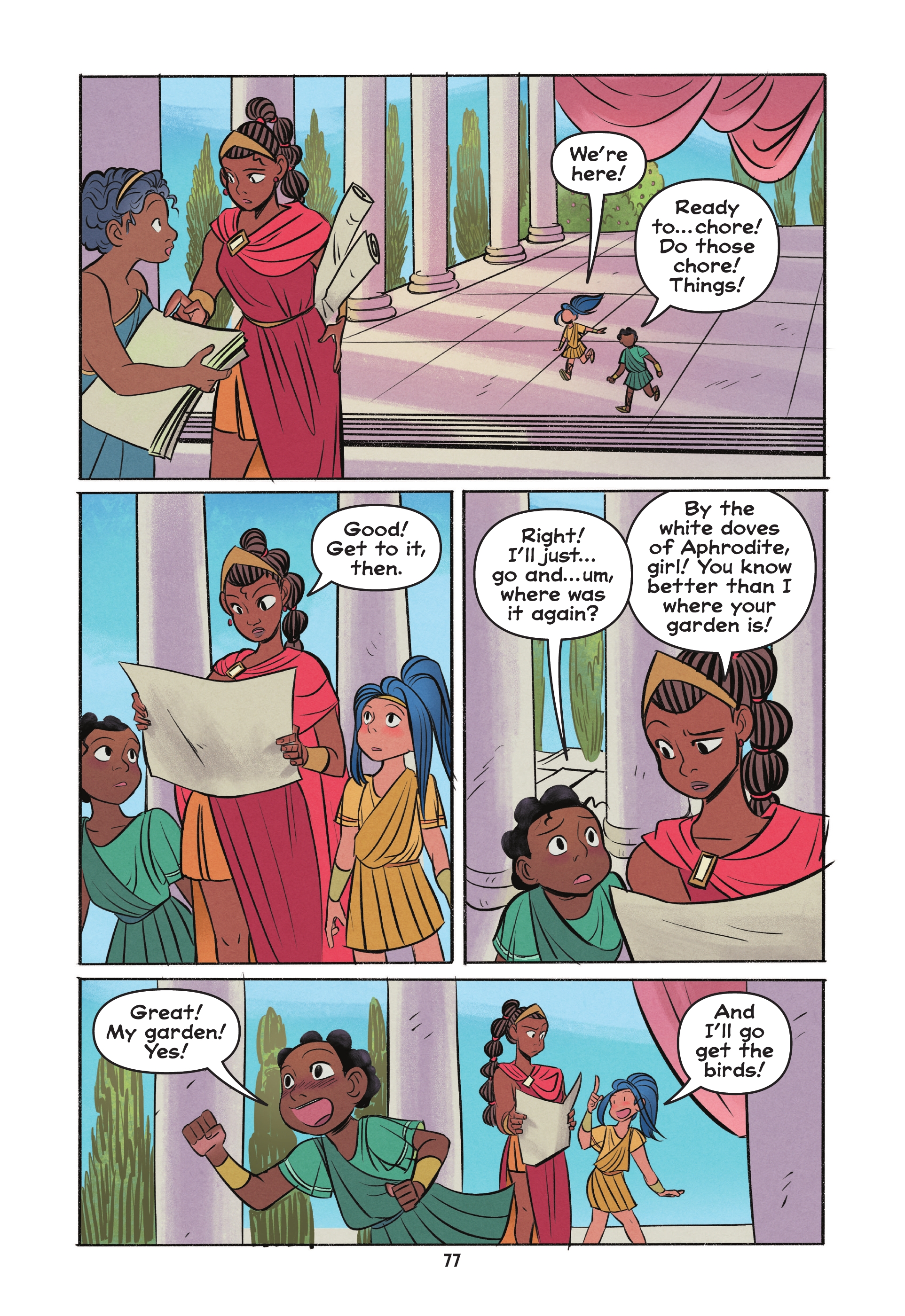 Read online Diana and Nubia: Princesses of the Amazons comic -  Issue # TPB (Part 1) - 75