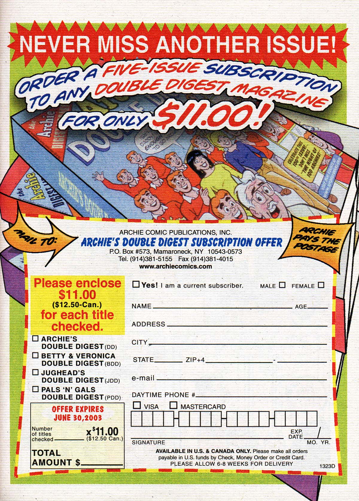 Read online Jughead's Double Digest Magazine comic -  Issue #93 - 59