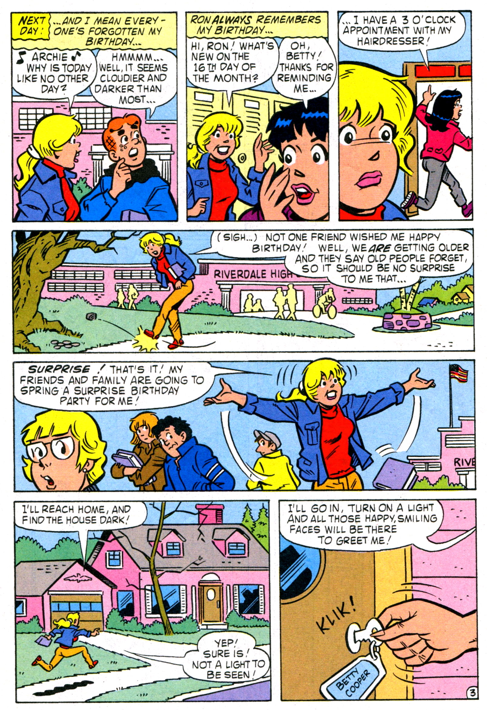 Read online Betty comic -  Issue #23 - 31