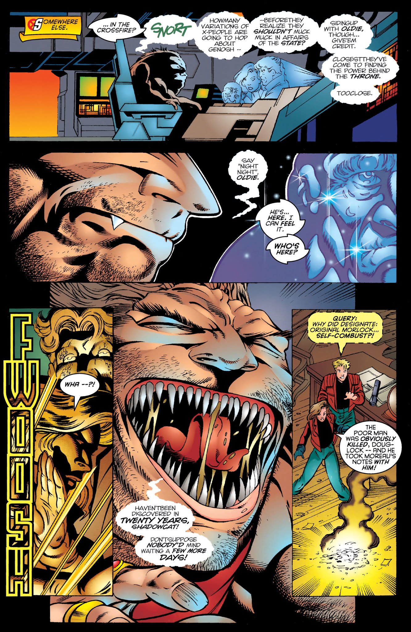Read online Excalibur Visionaries: Warren Ellis comic -  Issue # TPB 1 (Part 2) - 2