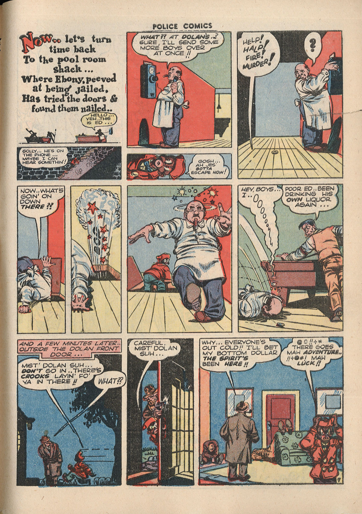 Read online Police Comics comic -  Issue #37 - 57