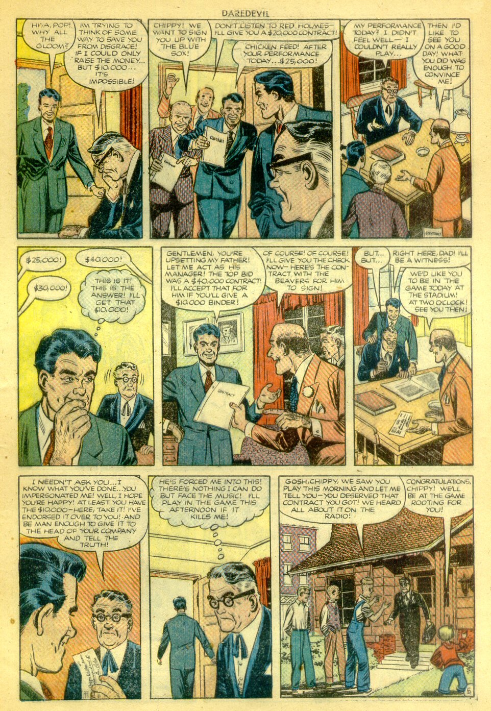 Read online Daredevil (1941) comic -  Issue #86 - 29