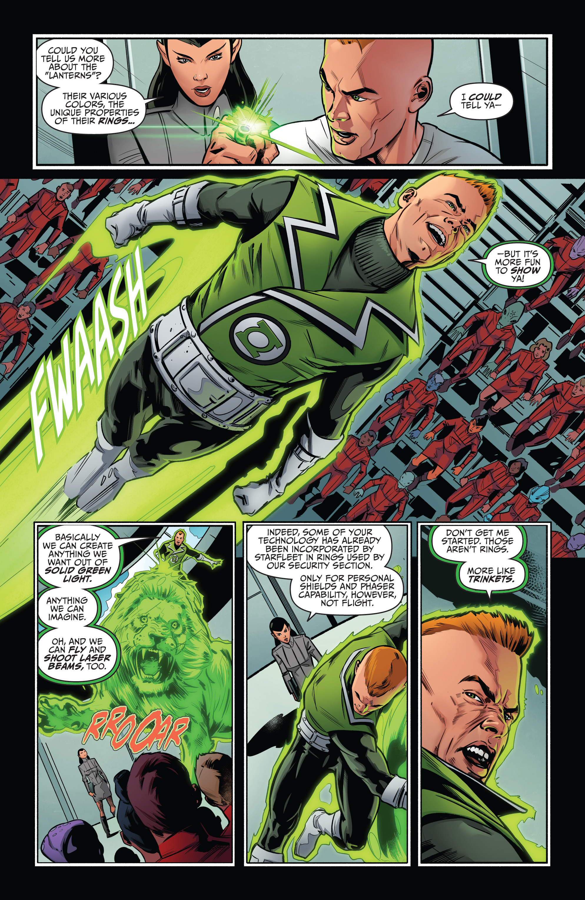 Read online Star Trek/Green Lantern (2016) comic -  Issue #1 - 5