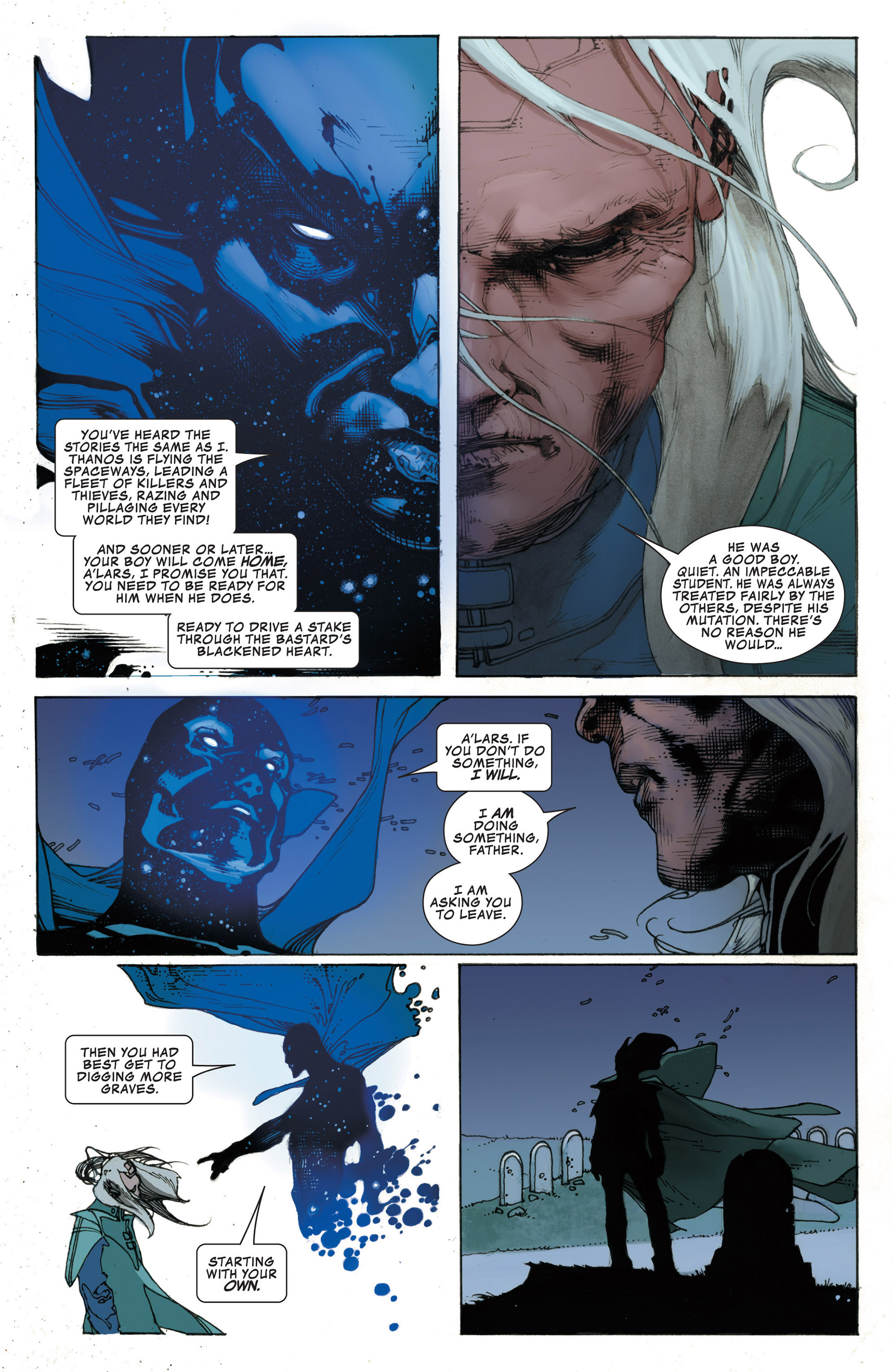 Read online Thanos Rising comic -  Issue #4 - 12