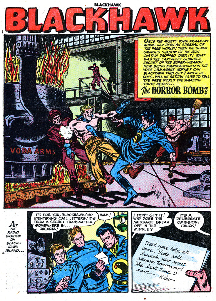 Read online Blackhawk (1957) comic -  Issue #55 - 26