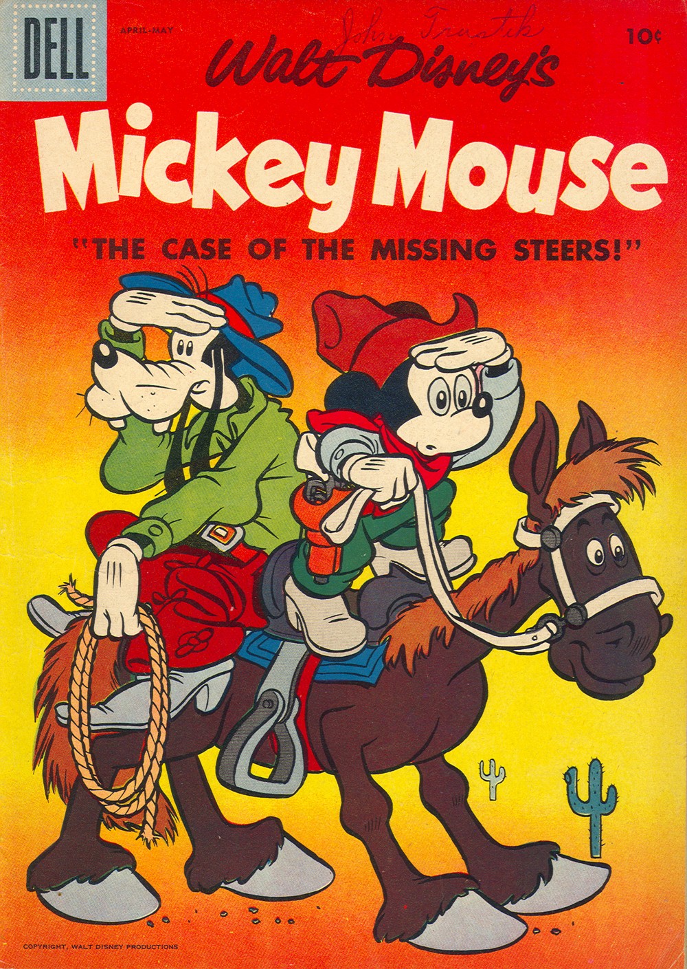 Read online Walt Disney's Mickey Mouse comic -  Issue #53 - 1