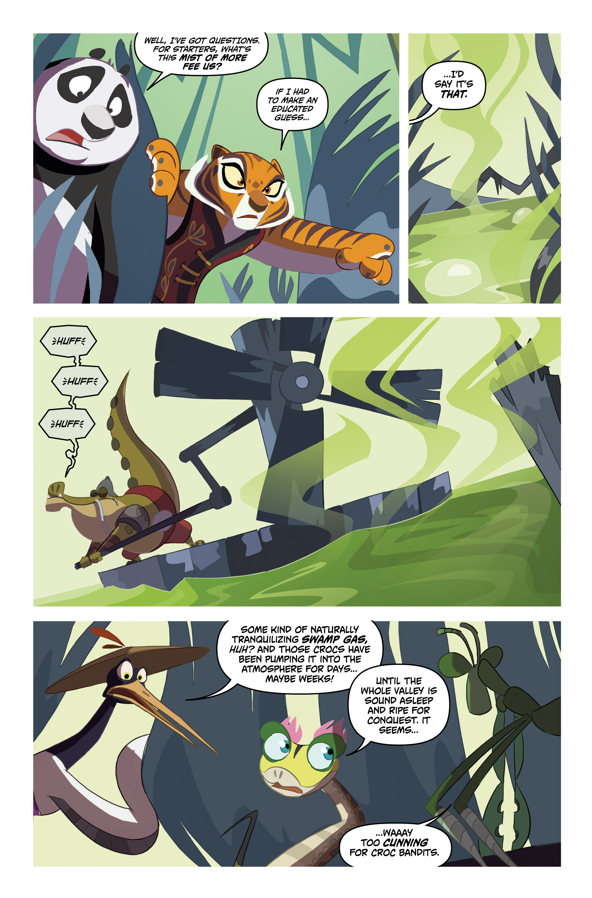 Read online DreamWorks Kung Fu Panda comic -  Issue #1 - 23