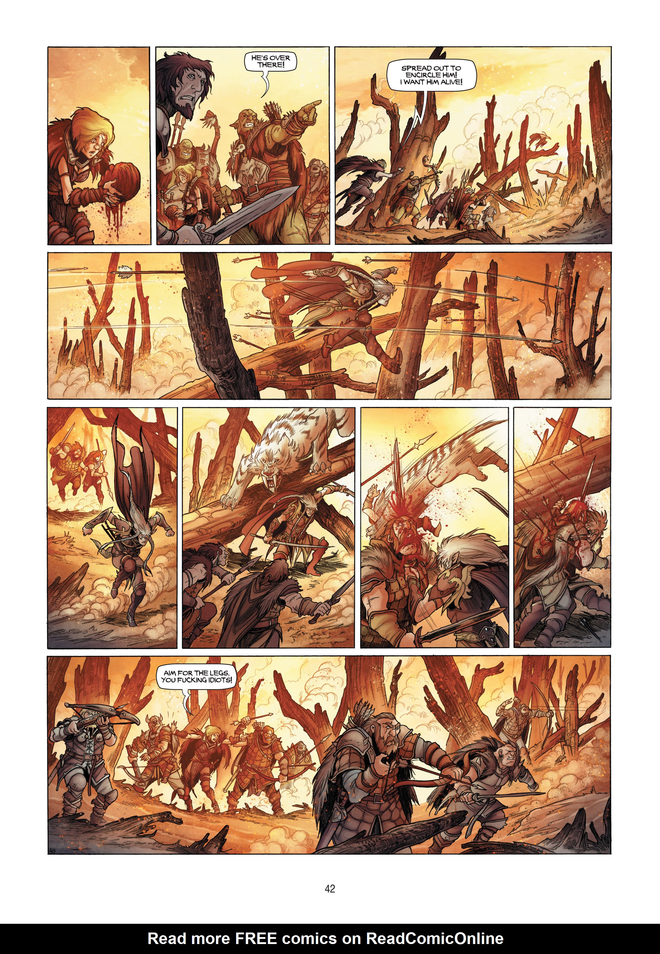 Read online Elves comic -  Issue #8 - 42