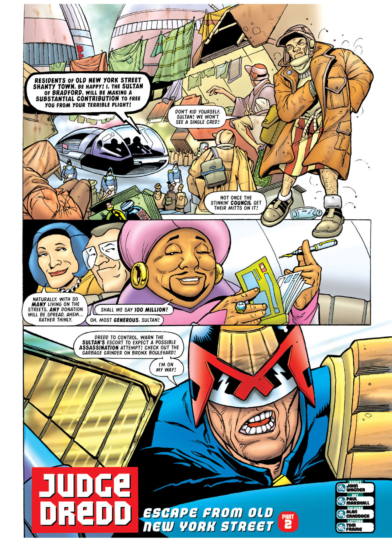 Read online Judge Dredd: The Complete Case Files comic -  Issue # TPB 27 - 128