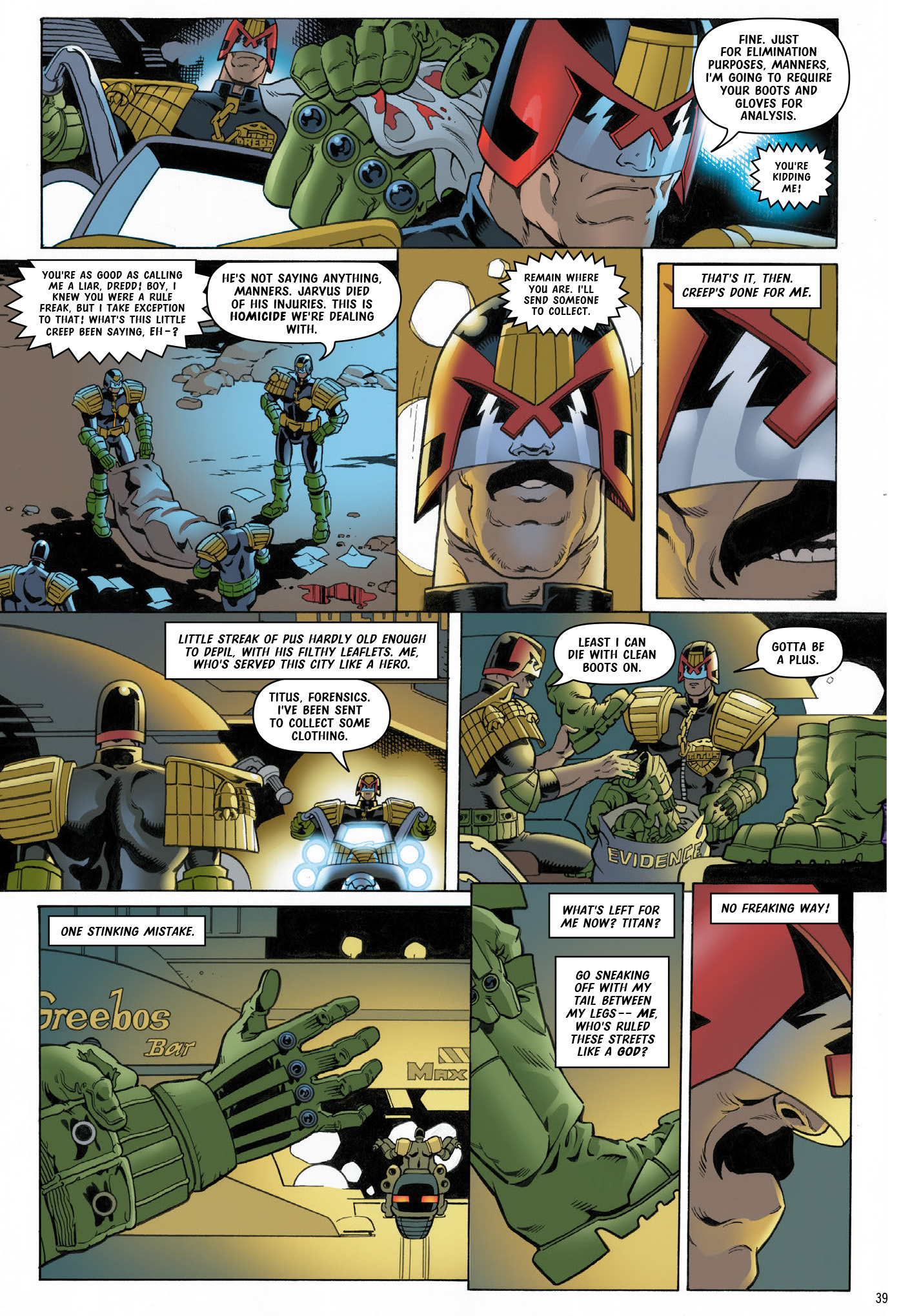 Read online Judge Dredd: The Complete Case Files comic -  Issue # TPB 36 (Part 1) - 41