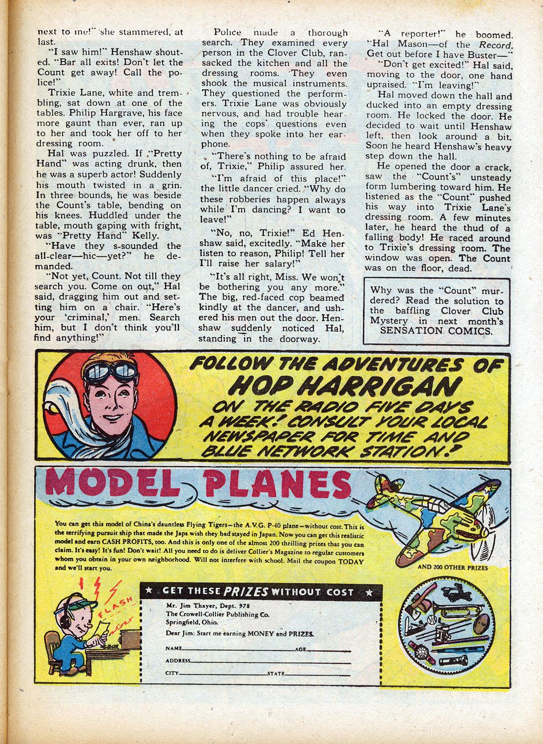 Read online Sensation (Mystery) Comics comic -  Issue #18 - 41