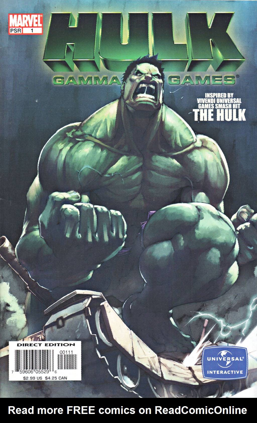 Read online Hulk: Gamma Games comic -  Issue #1 - 1