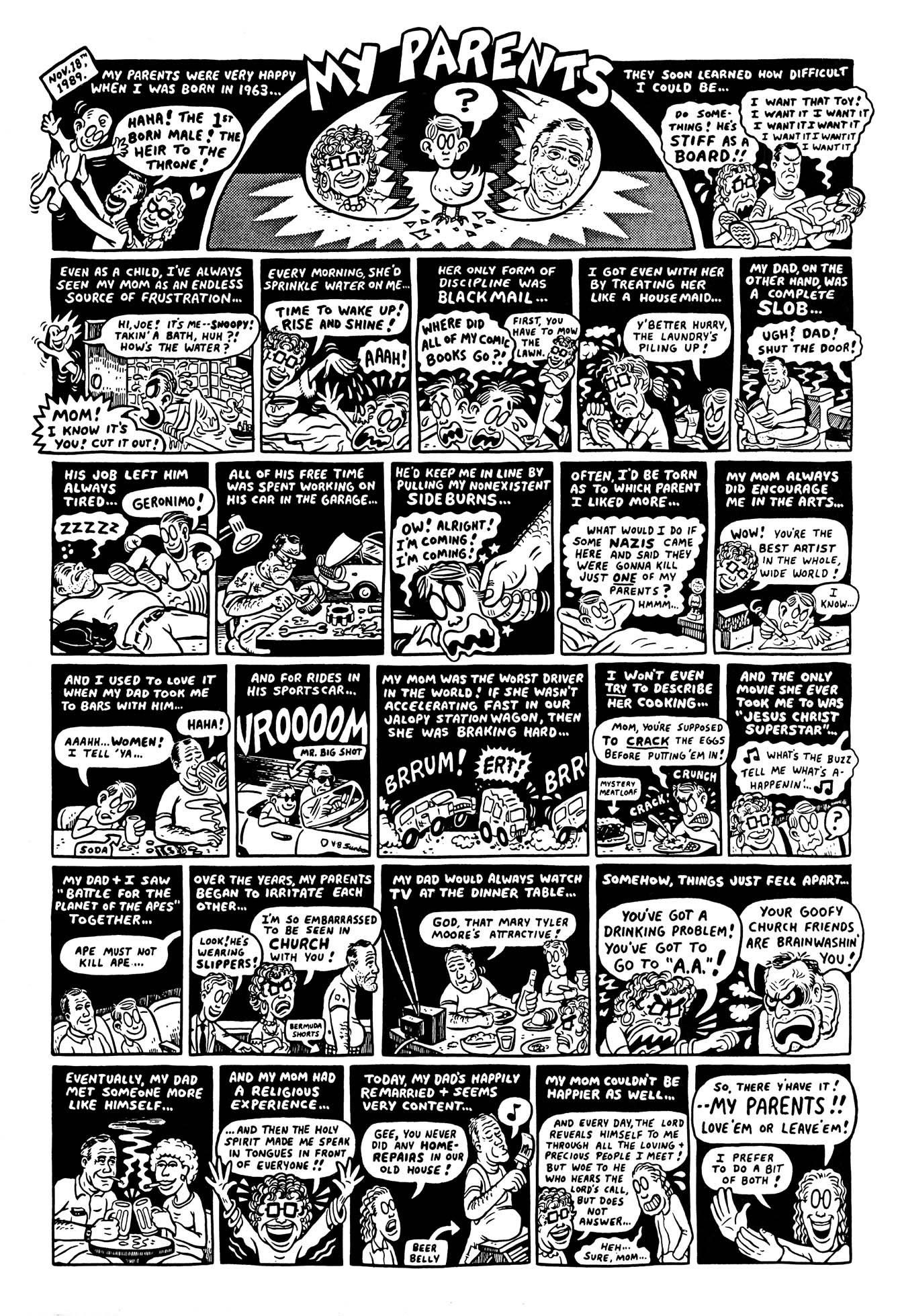Read online Peepshow: The Cartoon Diary of Joe Matt comic -  Issue # Full - 49
