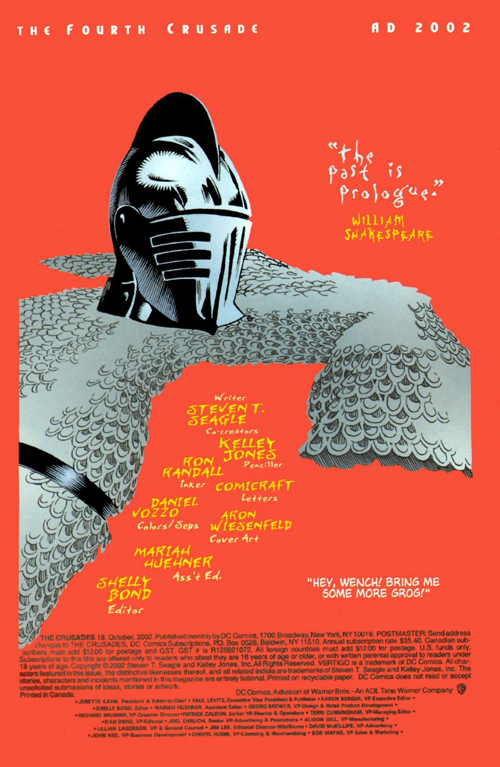 Read online The Crusades comic -  Issue #18 - 2