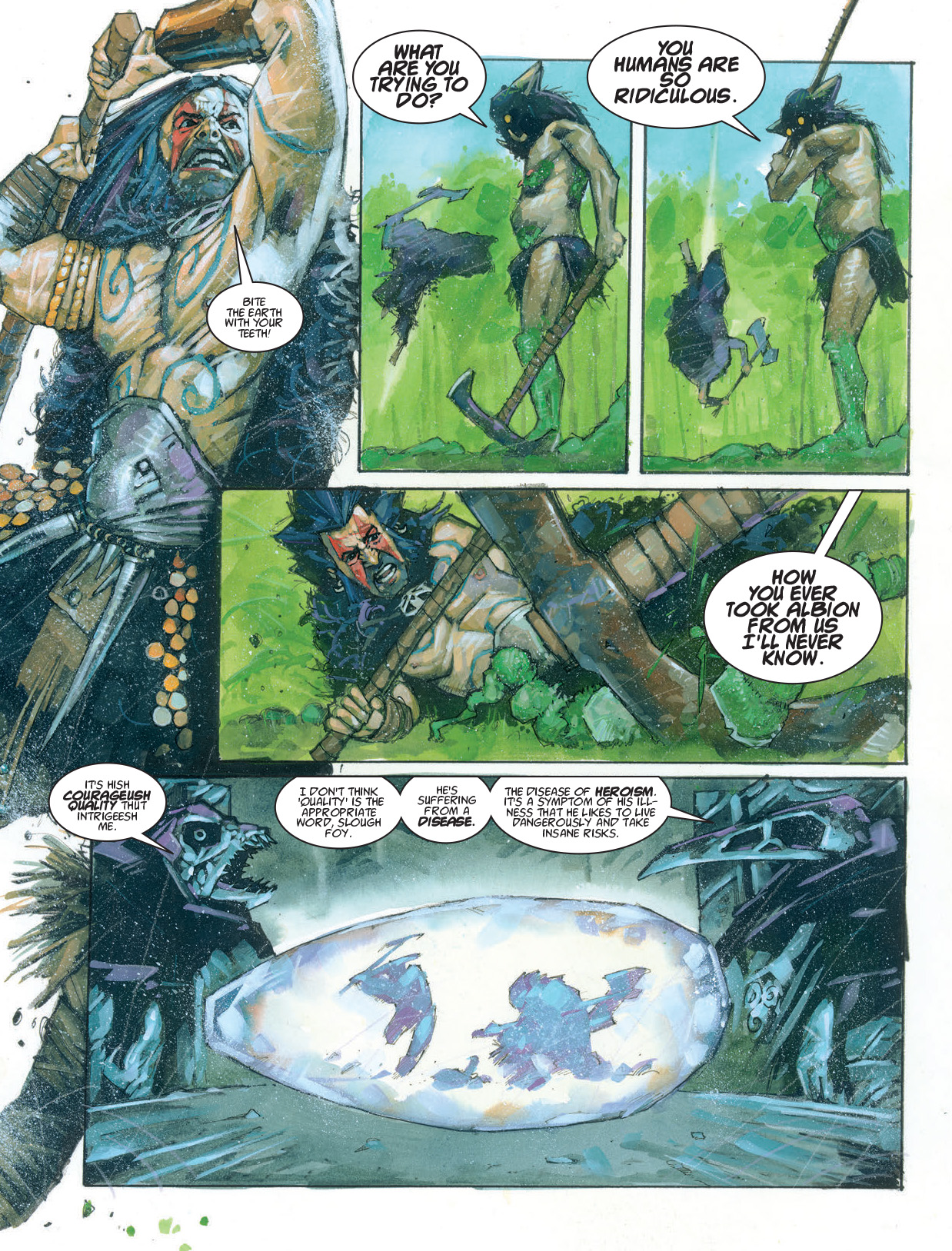 Read online Sláine comic -  Issue # TPB 15 - 49
