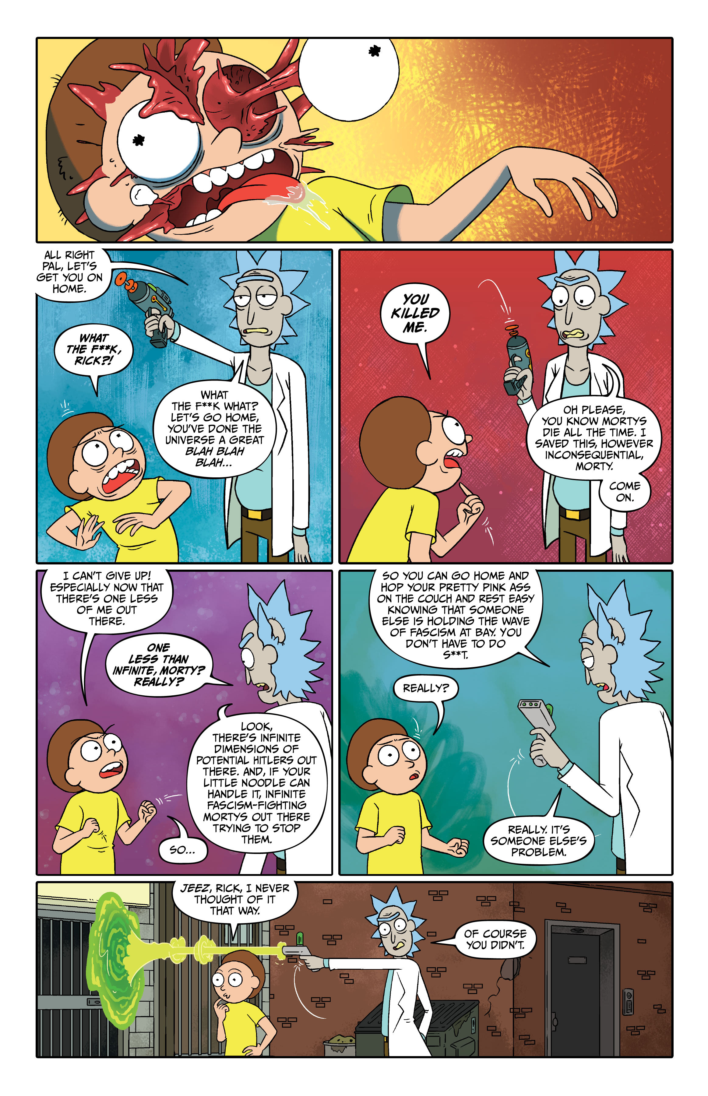 Read online Rick and Morty comic -  Issue # (2015) _Deluxe Edition 4 (Part 1) - 66